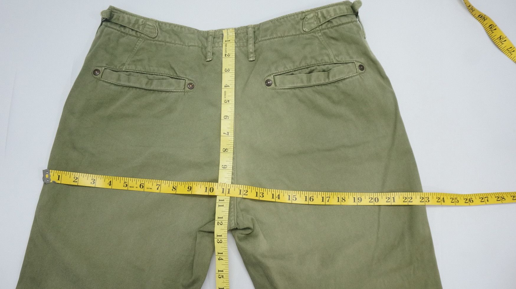 Spellbound Japan SPELLBOUND Military Worn Out Sunfaded Casual pants Size US 34 / EU 50 - 13 Thumbnail