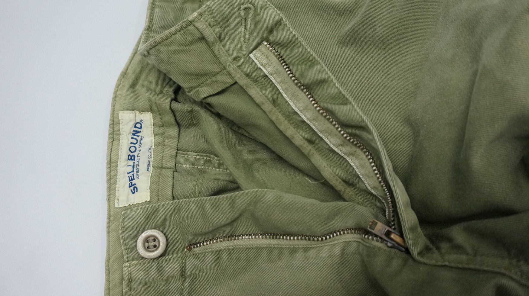 Spellbound Japan SPELLBOUND Military Worn Out Sunfaded Casual pants Size US 34 / EU 50 - 14 Thumbnail