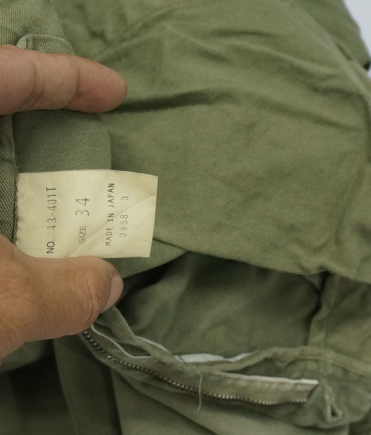 Spellbound Japan SPELLBOUND Military Worn Out Sunfaded Casual pants Size US 34 / EU 50 - 15 Thumbnail