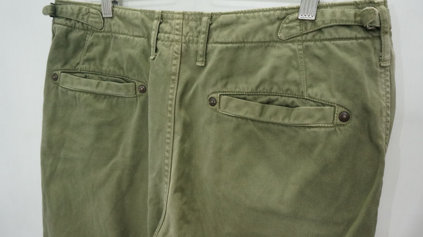 Spellbound Japan SPELLBOUND Military Worn Out Sunfaded Casual pants Size US 34 / EU 50 - 8 Thumbnail