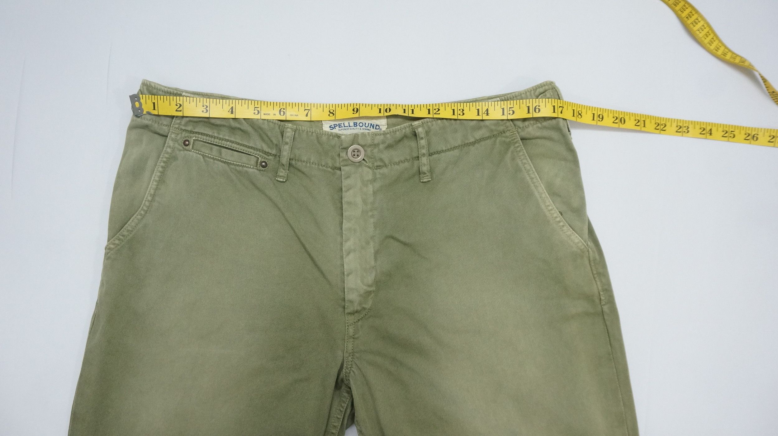 Spellbound Japan SPELLBOUND Military Worn Out Sunfaded Casual pants Size US 34 / EU 50 - 9 Thumbnail