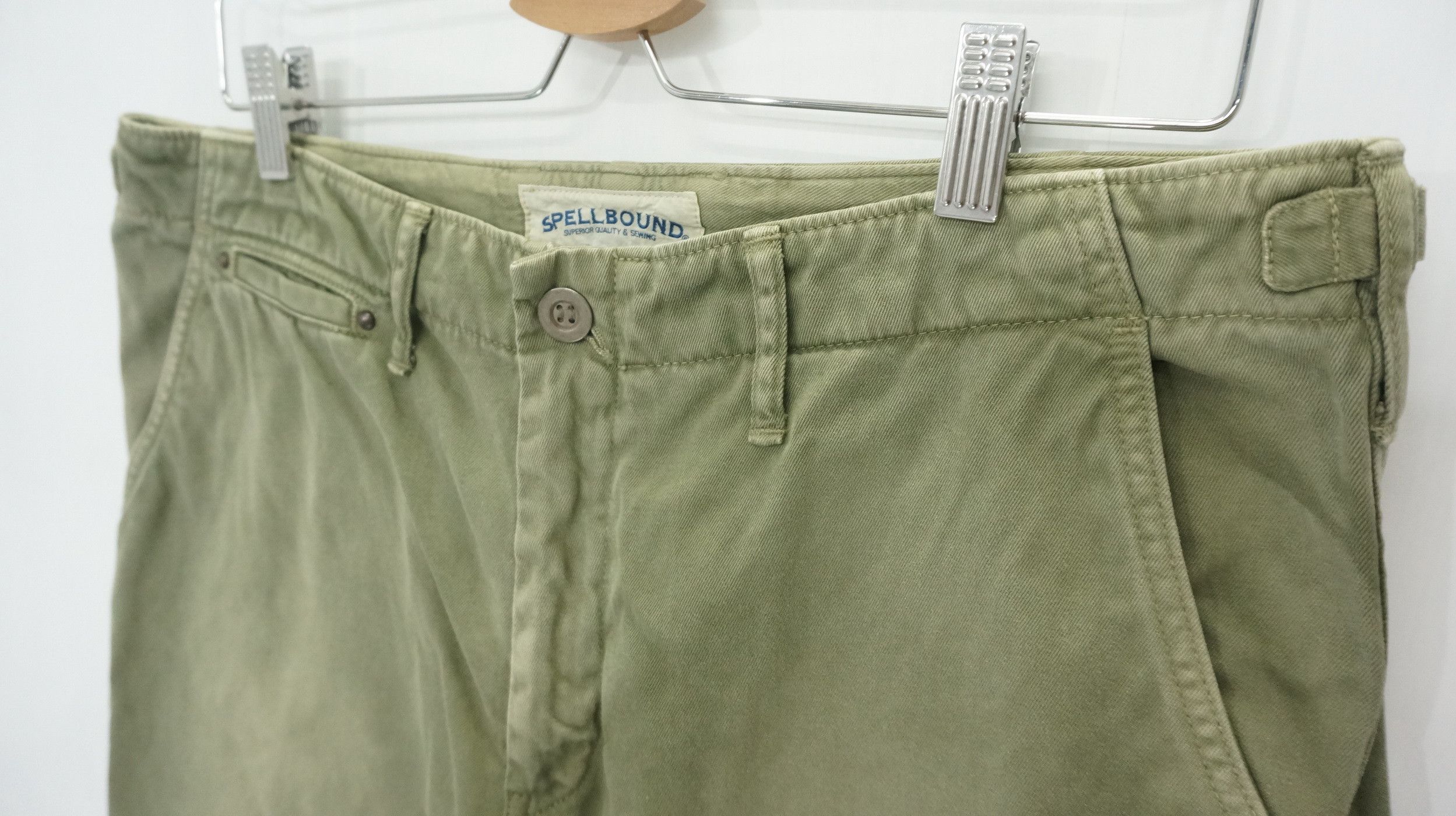 Spellbound Japan SPELLBOUND Military Worn Out Sunfaded Casual pants Size US 34 / EU 50 - 5 Thumbnail