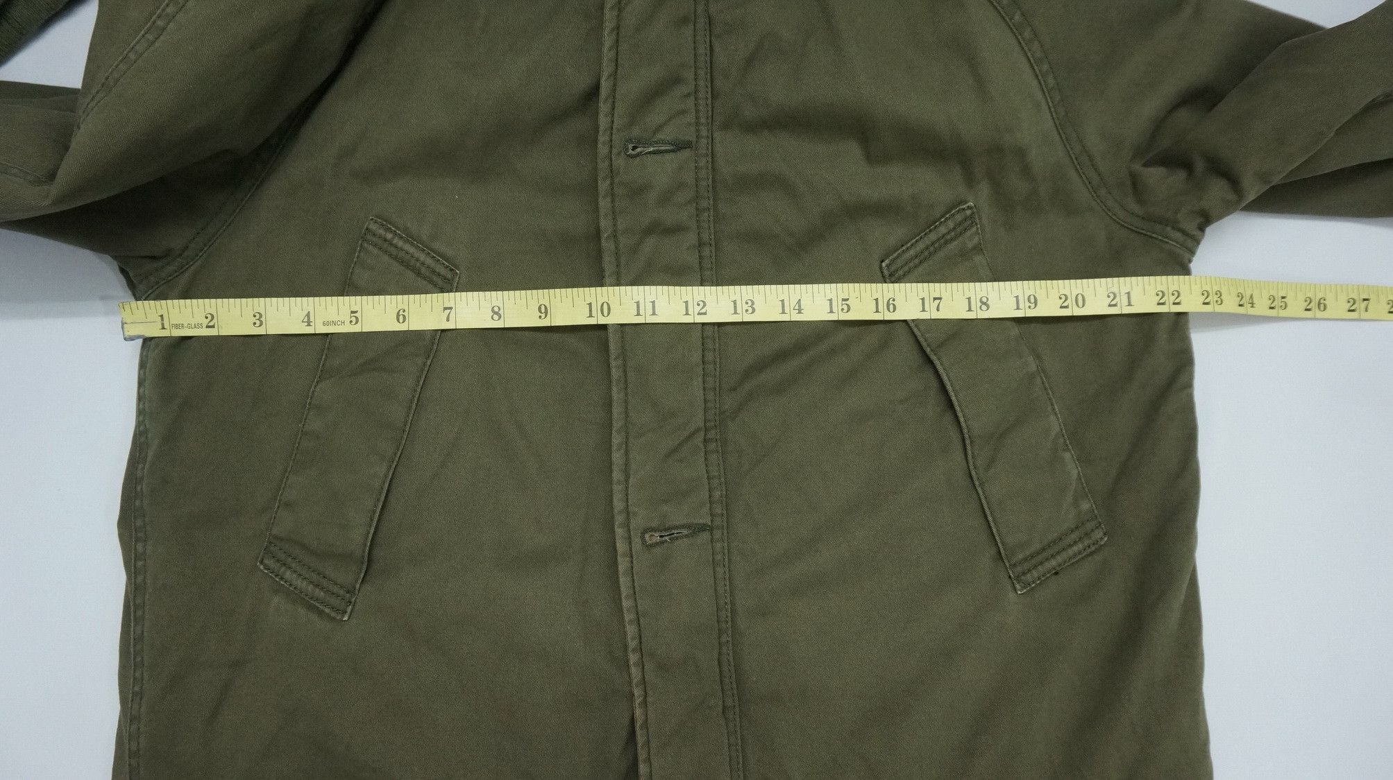 Global Work Vintage Japan GLOBAL WORK Military Parka Worn Jacket Size US M / EU 48-50 / 2 - 12 Thumbnail
