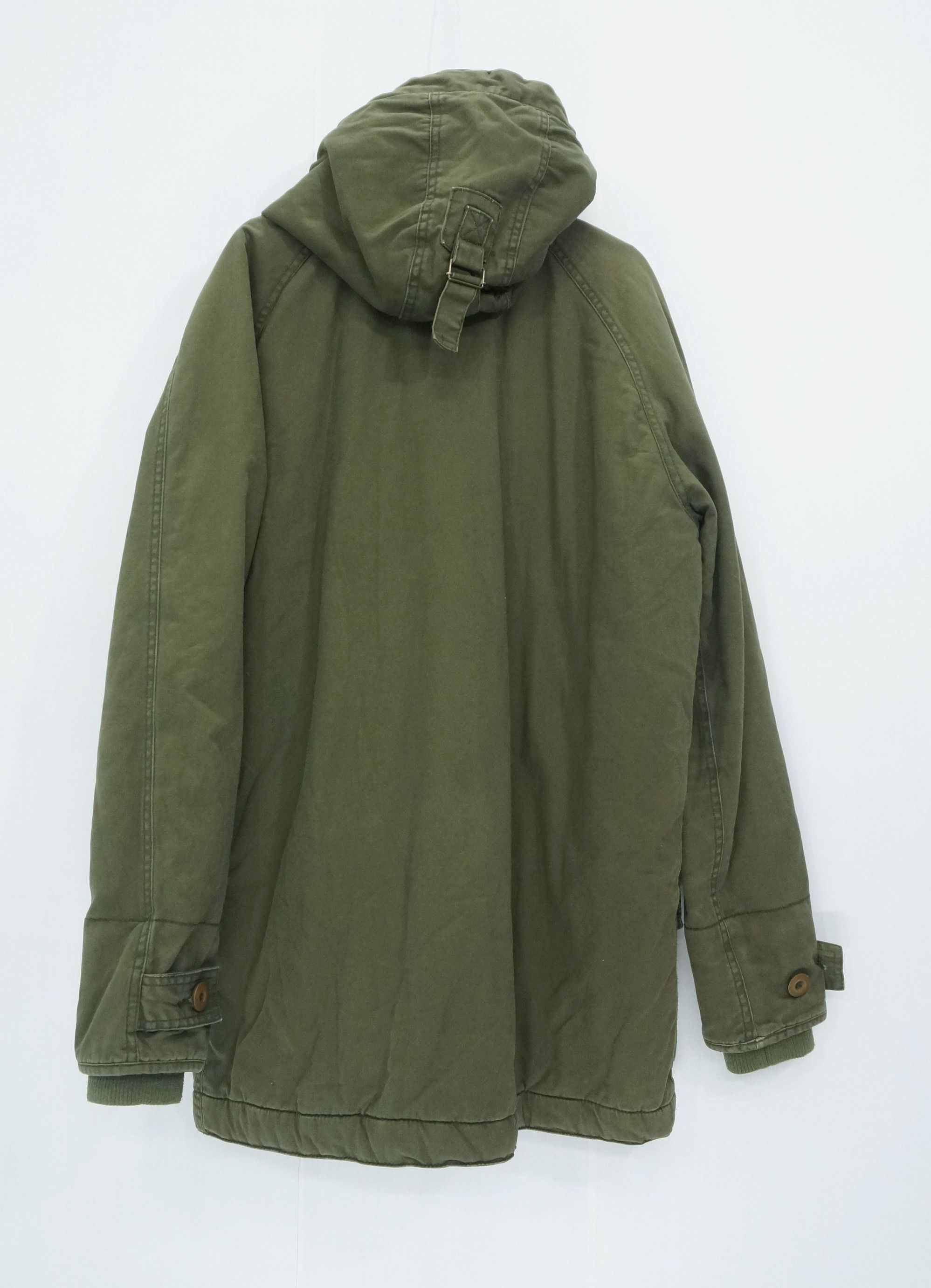 Global Work Vintage Japan GLOBAL WORK Military Parka Worn Jacket Size US M / EU 48-50 / 2 - 5 Thumbnail