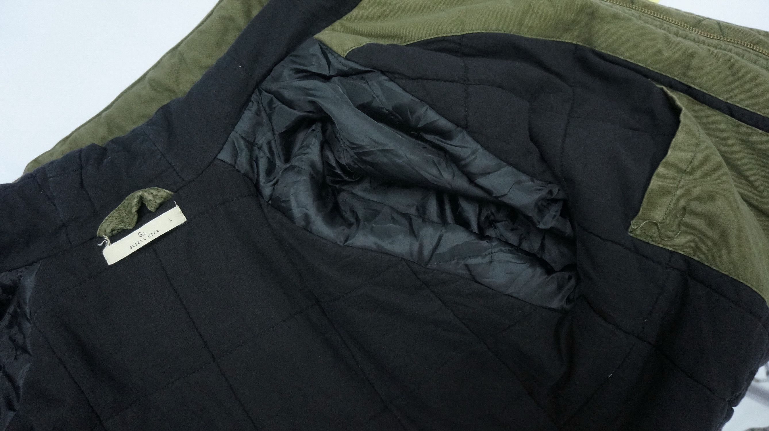Global Work Vintage Japan GLOBAL WORK Military Parka Worn Jacket Size US M / EU 48-50 / 2 - 15 Thumbnail