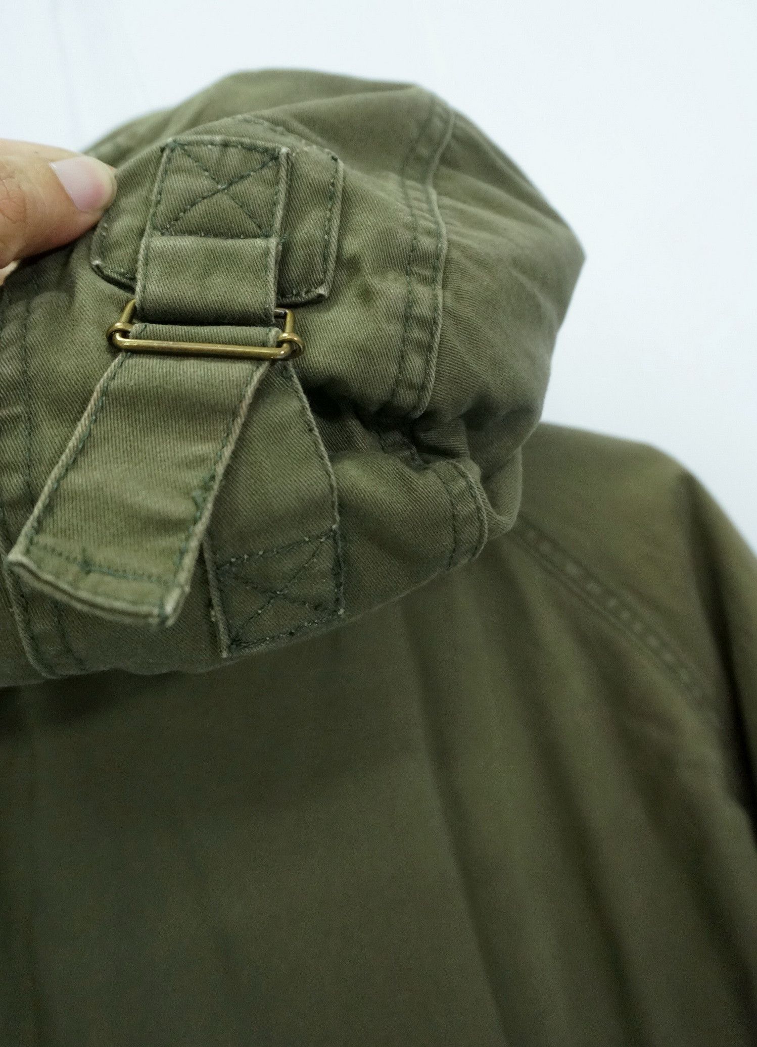 Global Work Vintage Japan GLOBAL WORK Military Parka Worn Jacket Size US M / EU 48-50 / 2 - 7 Thumbnail