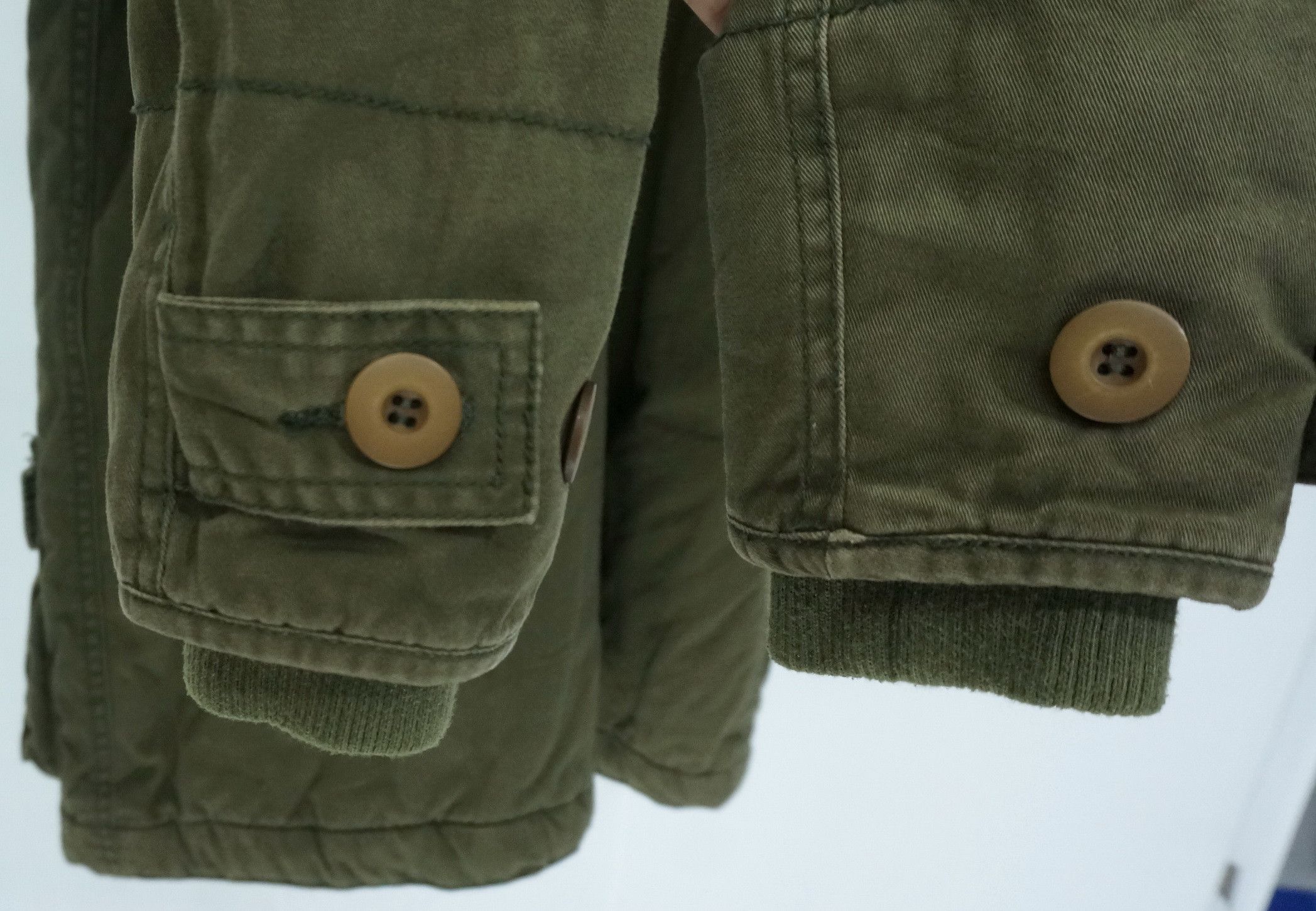 Global Work Vintage Japan GLOBAL WORK Military Parka Worn Jacket Size US M / EU 48-50 / 2 - 6 Thumbnail