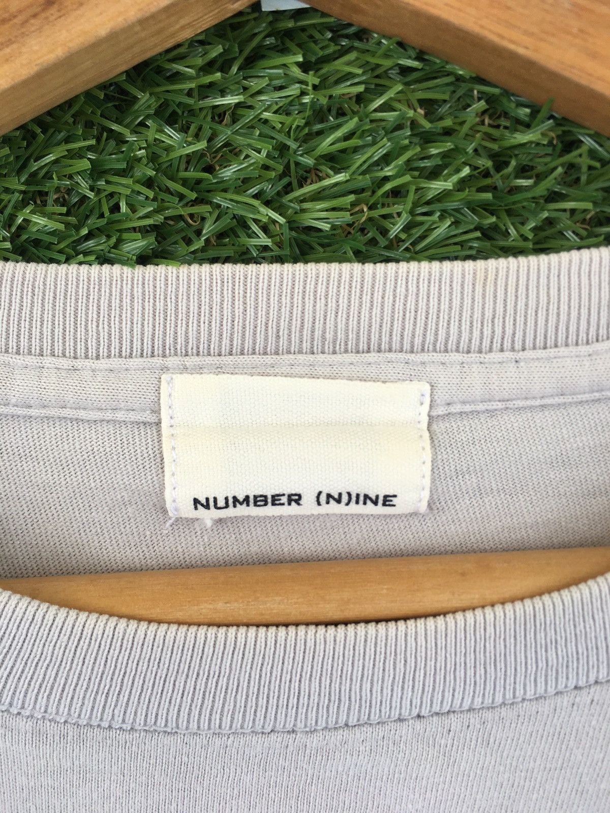 Number (N)ine Rare Vintage Number Nine Spellout Tshirt Size US M / EU 48-50 / 2 - 7 Thumbnail