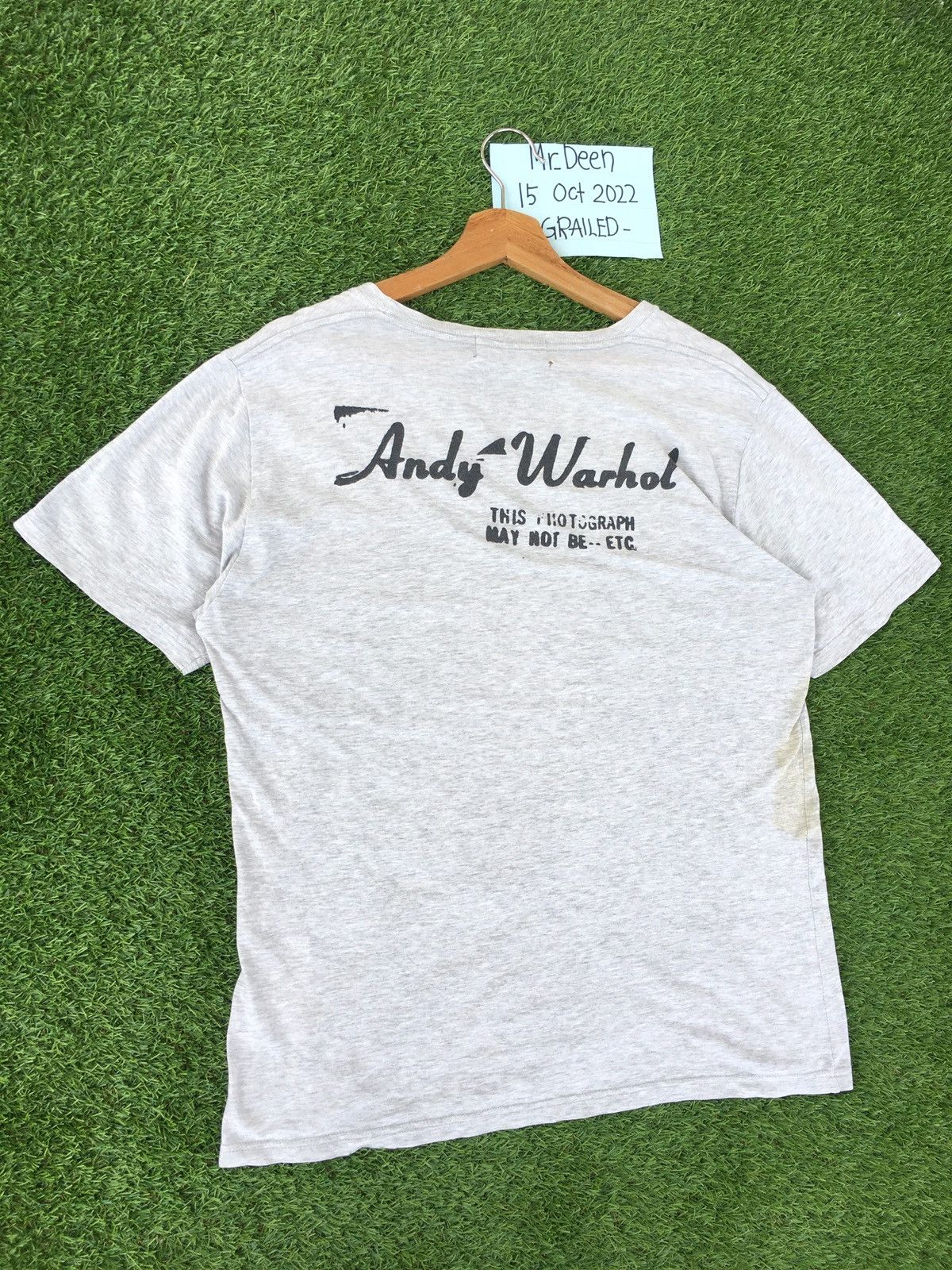 Andy Warhol × Hysteric Glamour Rare Vintage Andy Warhol x Hysteric Glamour 2011 Tshirt Size US M / EU 48-50 / 2 - 15 Thumbnail
