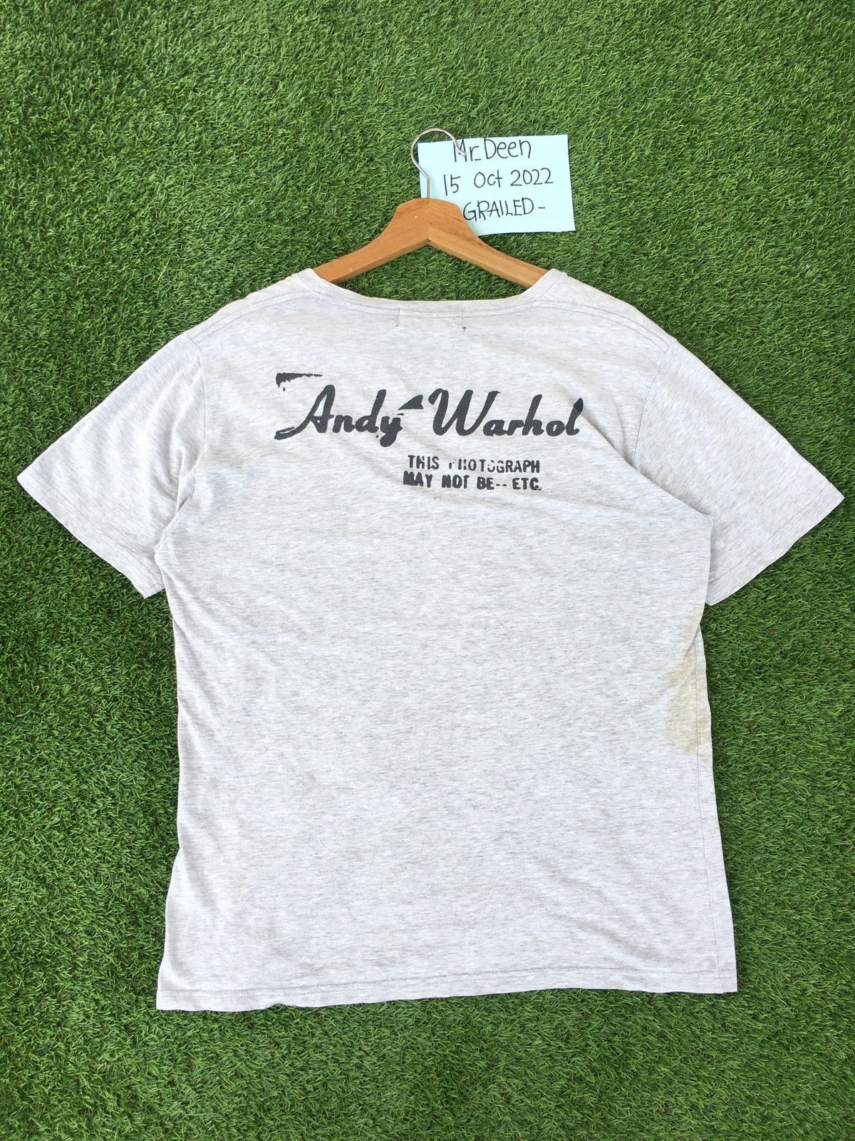 Andy Warhol × Hysteric Glamour Rare Vintage Andy Warhol x Hysteric Glamour 2011 Tshirt Size US M / EU 48-50 / 2 - 14 Thumbnail