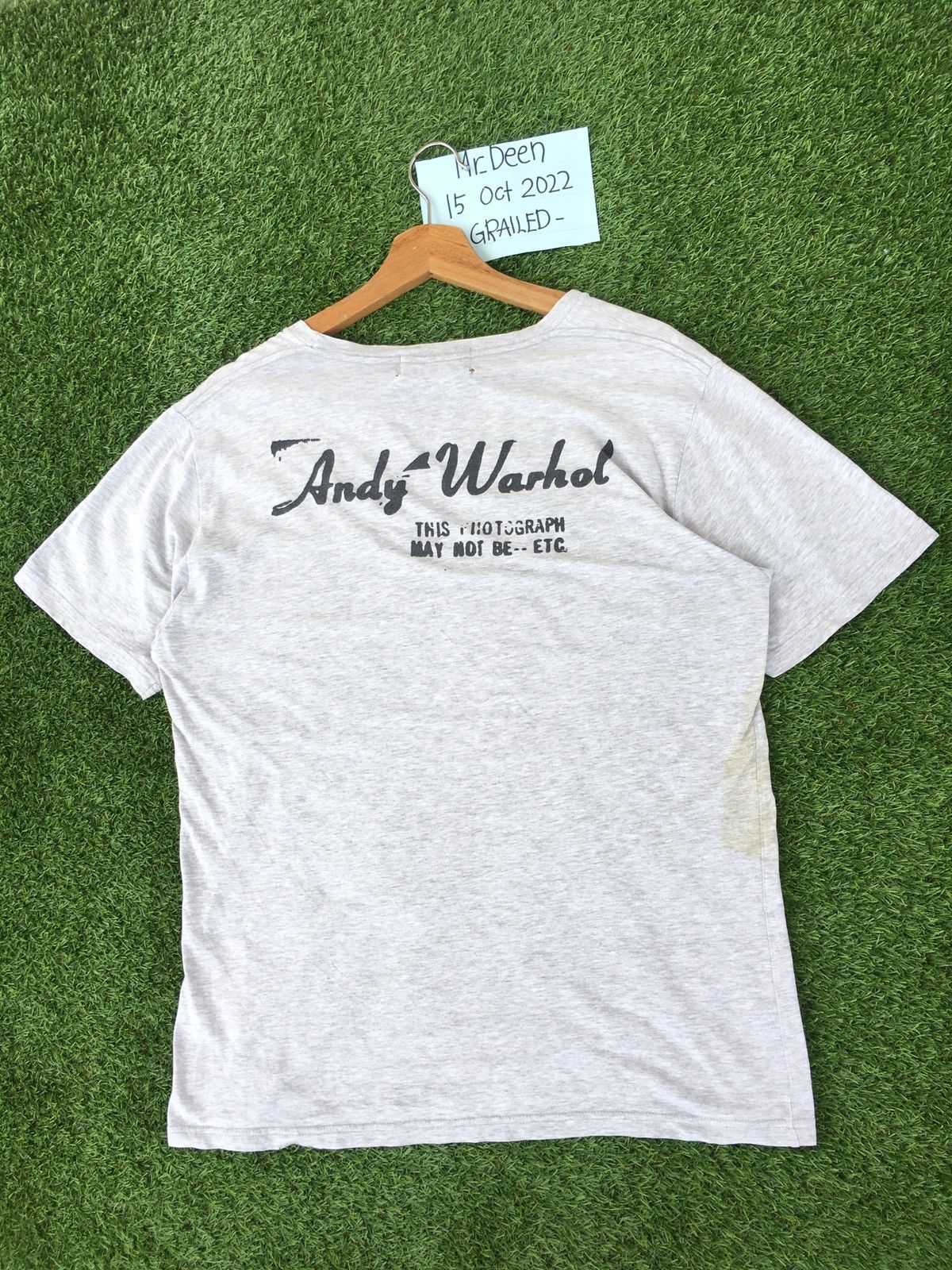 Andy Warhol × Hysteric Glamour Rare Vintage Andy Warhol x Hysteric Glamour 2011 Tshirt Size US M / EU 48-50 / 2 - 16 Thumbnail