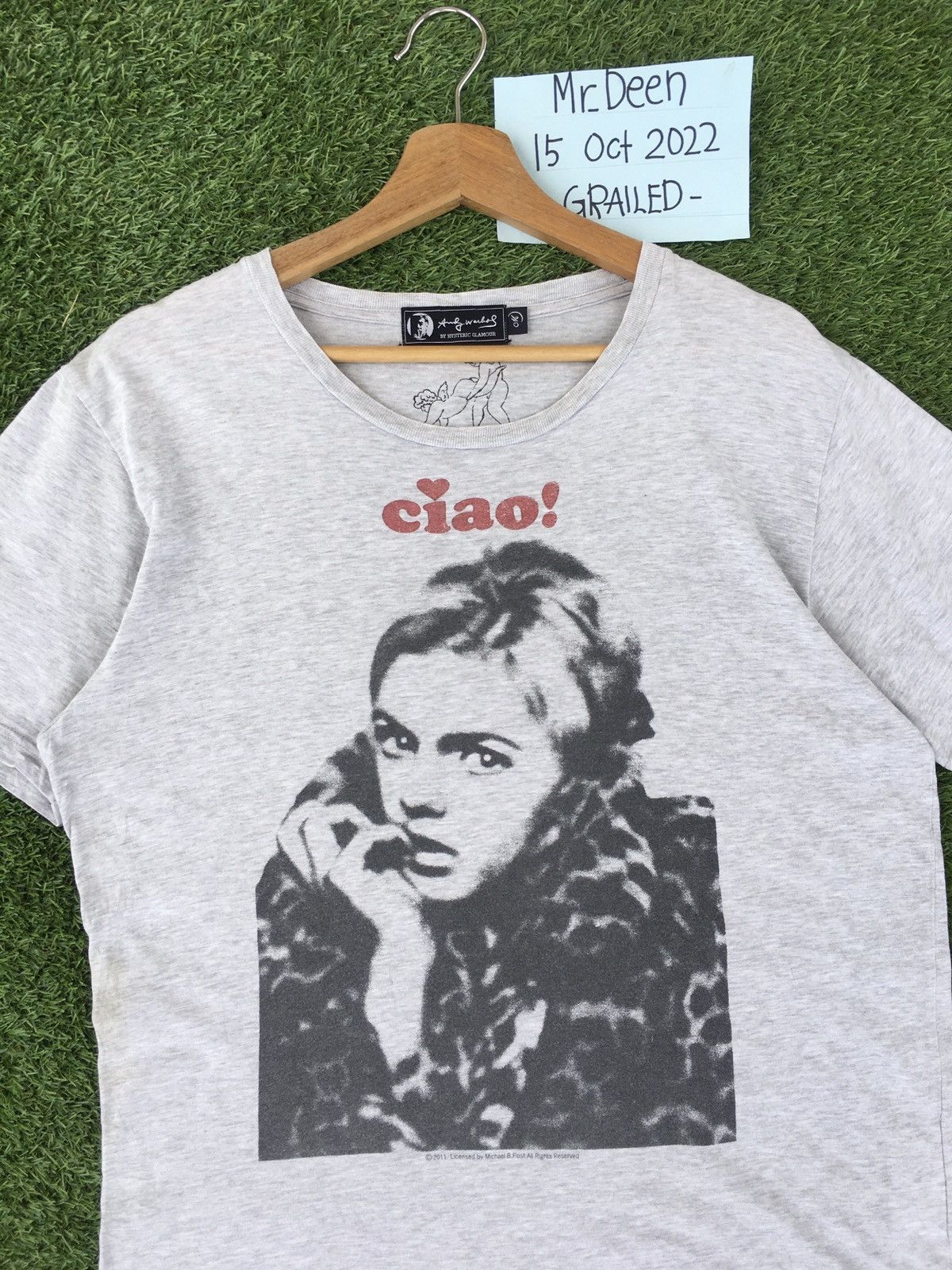 Andy Warhol × Hysteric Glamour Rare Vintage Andy Warhol x Hysteric Glamour 2011 Tshirt Size US M / EU 48-50 / 2 - 1 Thumbnail