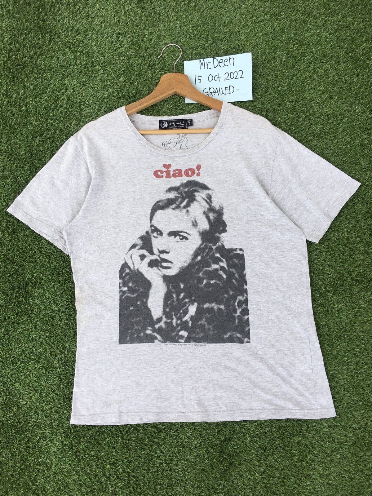 Andy Warhol × Hysteric Glamour Rare Vintage Andy Warhol x Hysteric Glamour 2011 Tshirt Size US M / EU 48-50 / 2 - 2 Thumbnail