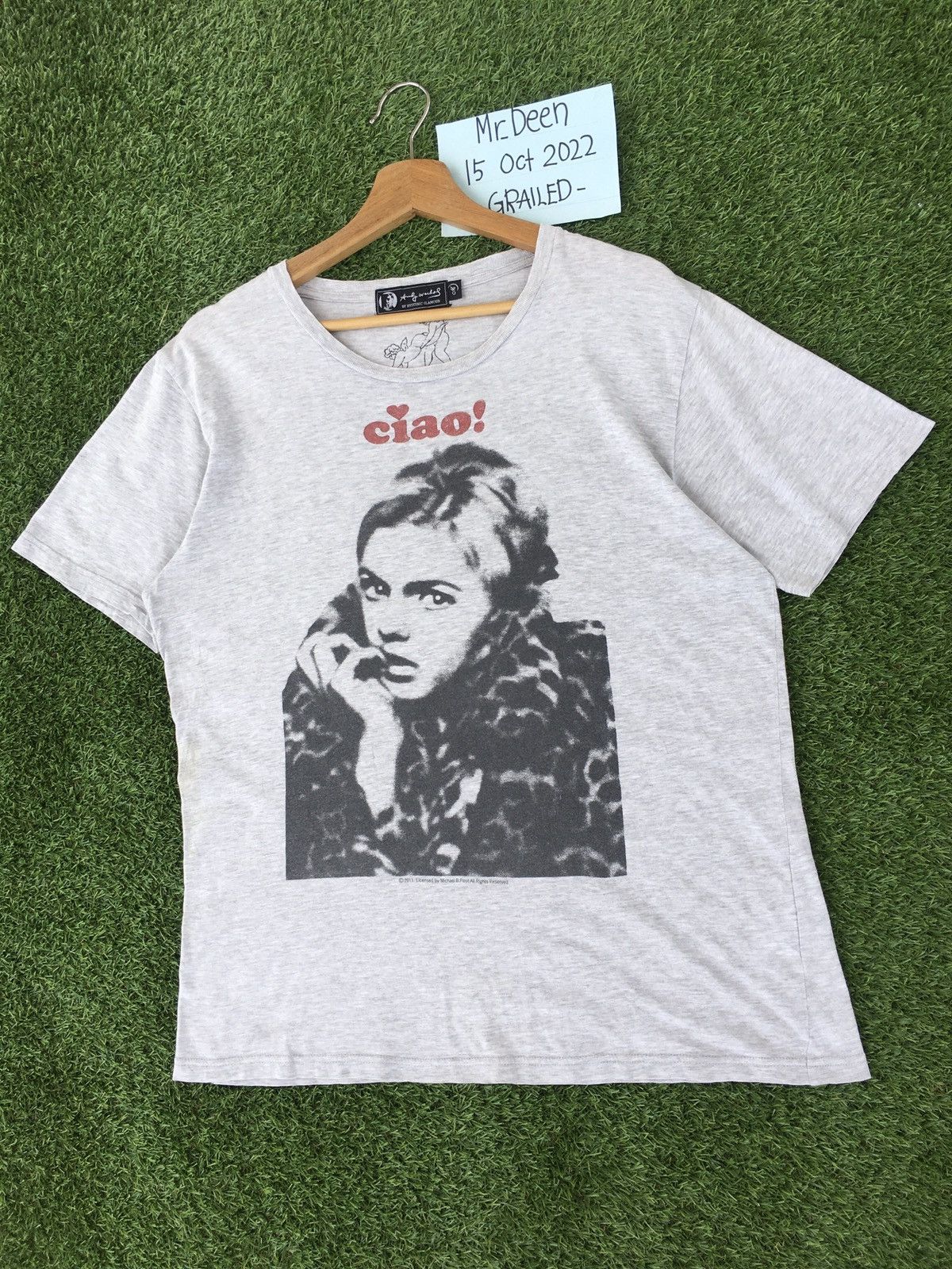 Andy Warhol × Hysteric Glamour Rare Vintage Andy Warhol x Hysteric Glamour 2011 Tshirt Size US M / EU 48-50 / 2 - 4 Thumbnail