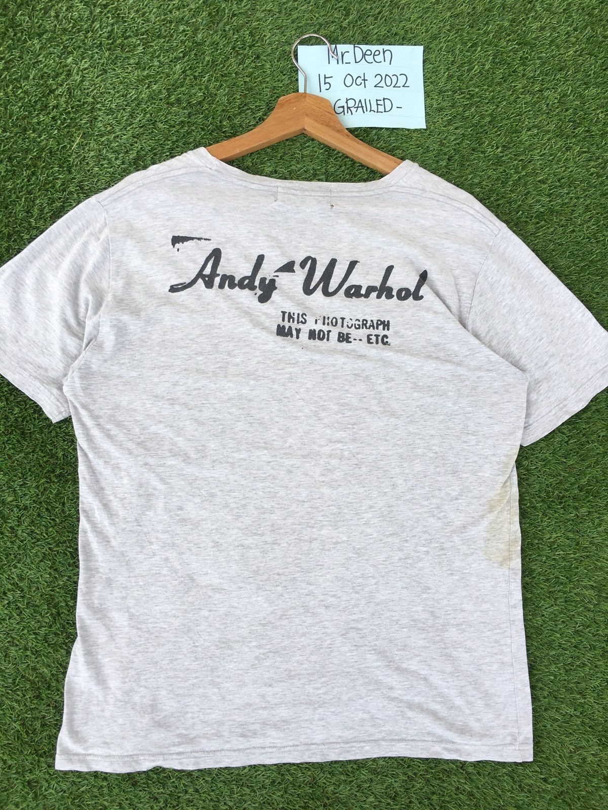Andy Warhol × Hysteric Glamour Rare Vintage Andy Warhol x Hysteric Glamour 2011 Tshirt Size US M / EU 48-50 / 2 - 17 Thumbnail