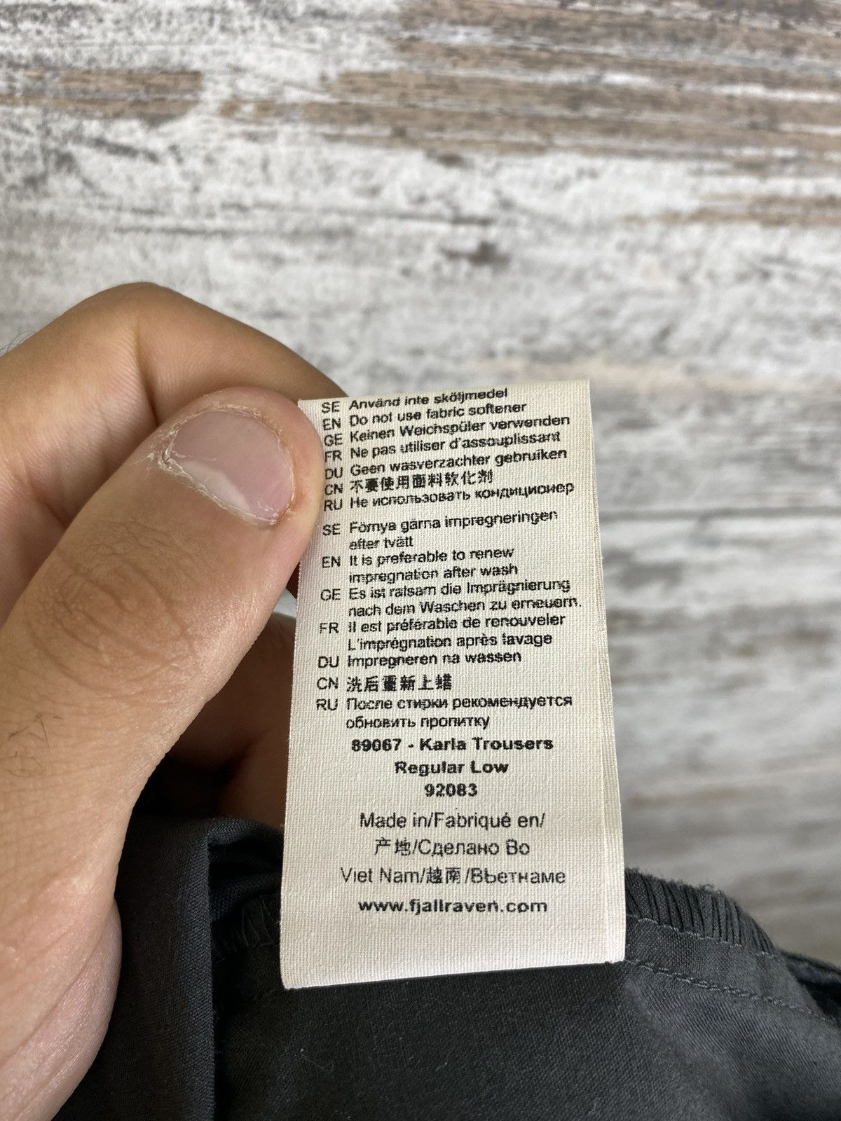 Fjallraven × Vintage Vintage FjallRaven g1000 Waxed pants Karla trousers Size 27" / US 4 / IT 40 - 13 Thumbnail