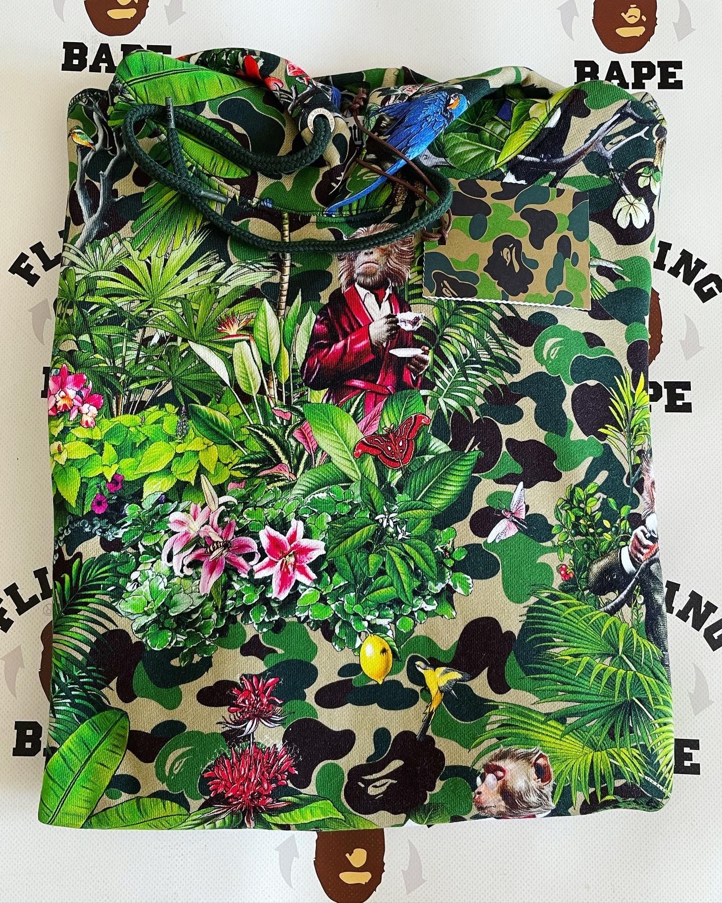 Bape BAPE X MONKEY 47 PULLOVER HOODIE Size US M / EU 48-50 / 2 - 3 Thumbnail