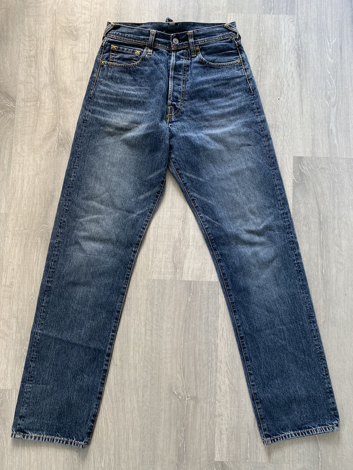 Evisu Evisu Water Margins vintage red daicock jeans big logo Size US 28 / EU 44 - 6 Thumbnail