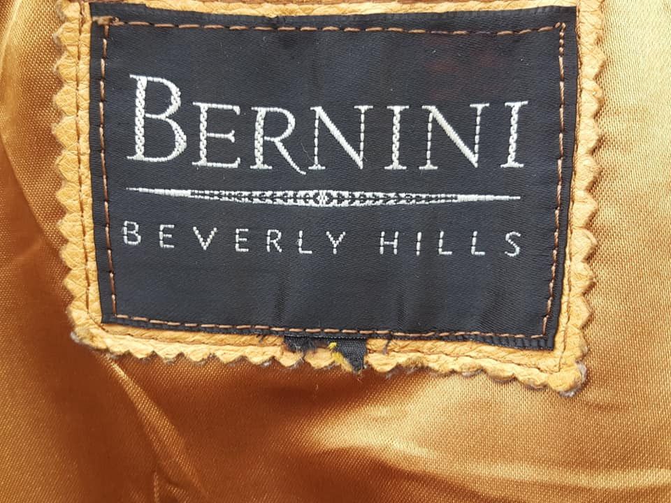 Giani Bernini BERNINI Beverly Hills Ostrich Genuine Leather Bomber Jacket Size US L / EU 52-54 / 3 - 21 Thumbnail