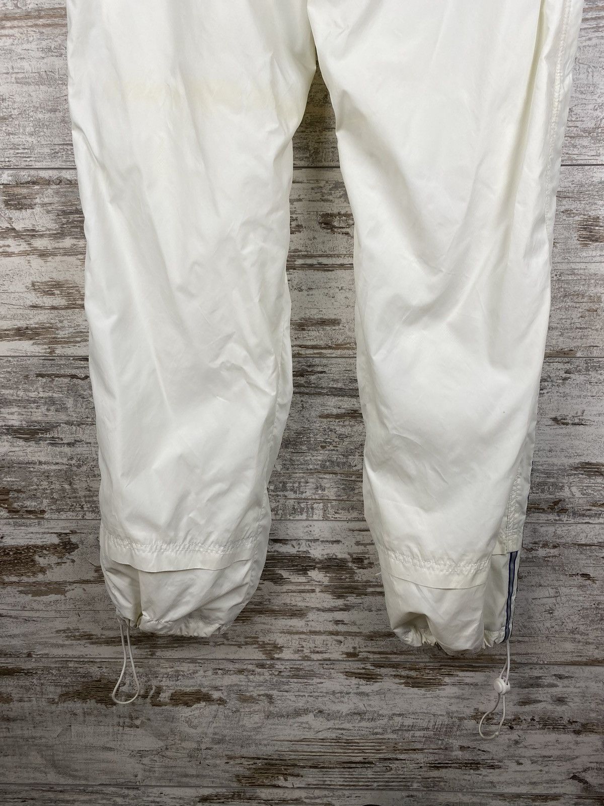 Adidas × Vintage Mens Vintage Adidas Stripes Sweatpants joggers drill pants Size US 32 / EU 48 - 20 Thumbnail