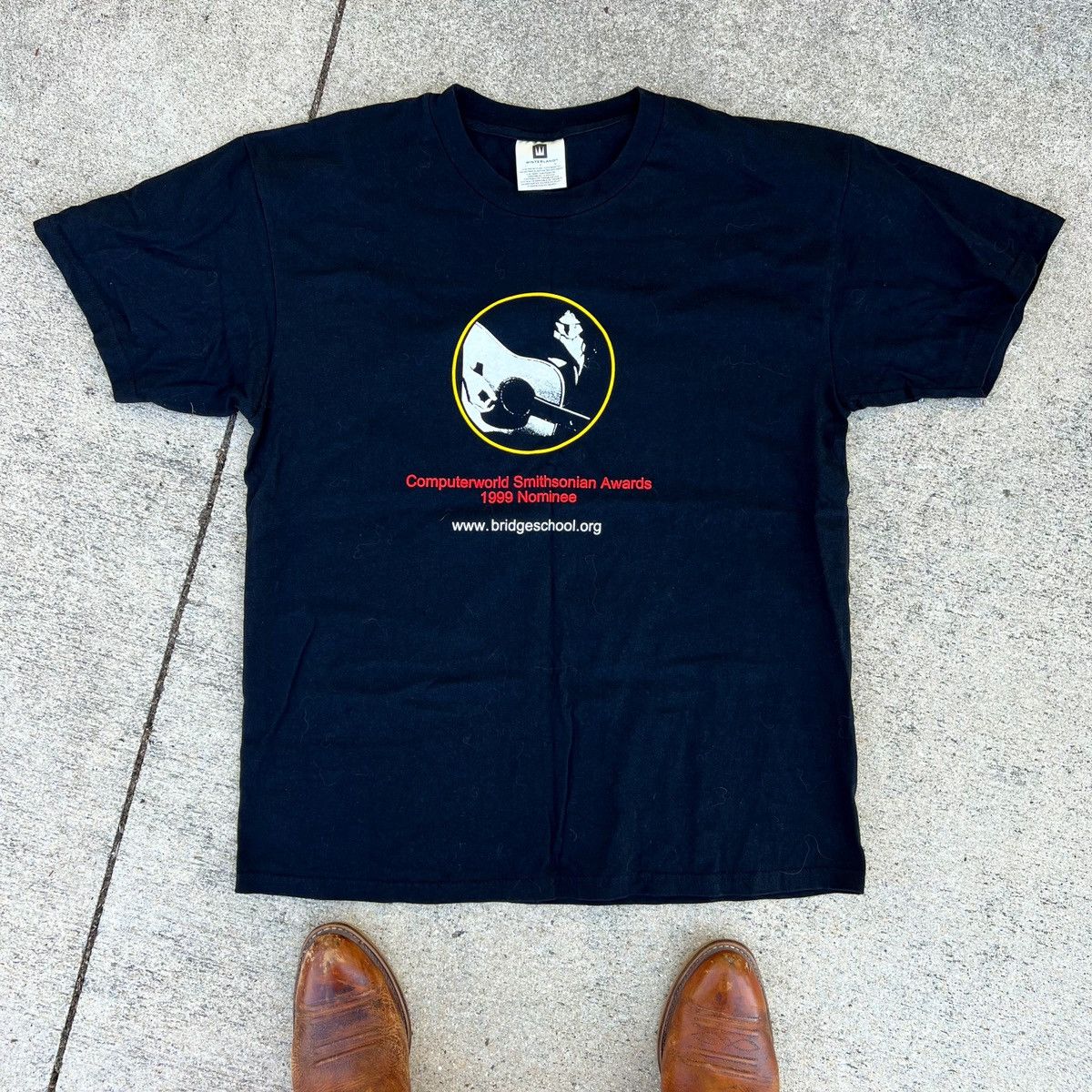 Band Tees Vintage 1999 Neil Young Solo Tour Band Tee Size US L / EU 52-54 / 3 - 2 Thumbnail