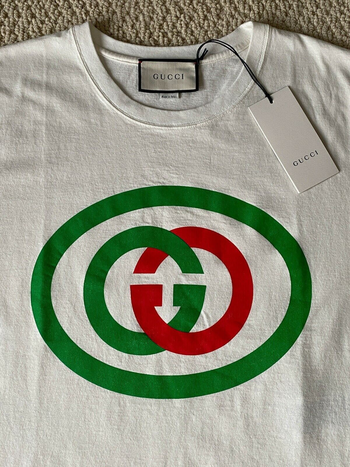 Gucci T-Shirt in White Size US M / EU 48-50 / 2 - 4 Thumbnail