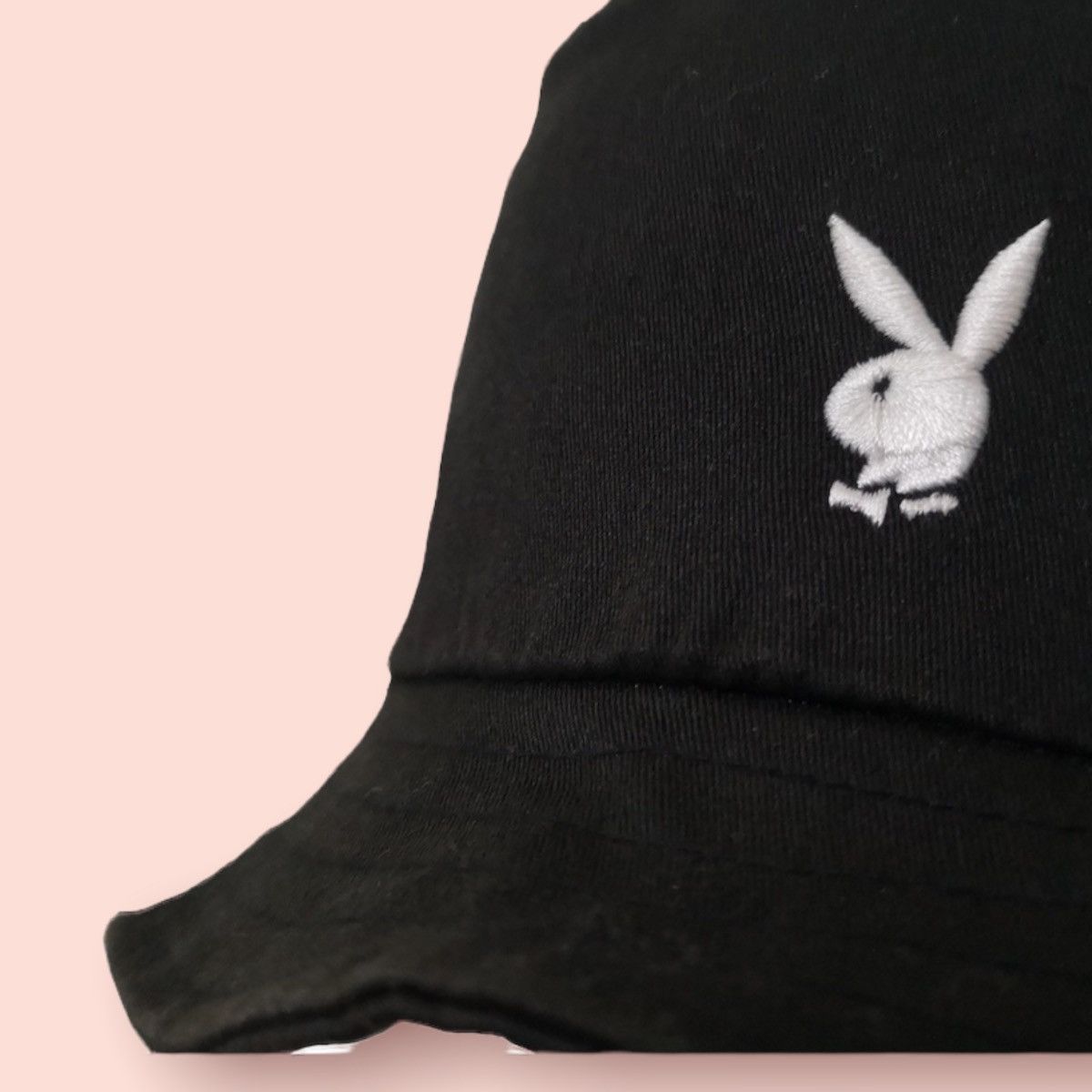Playboy VERY RARE PLAYBOY BUNNY SPELLOUTS BUCKET HAT Size ONE SIZE - 4 Thumbnail