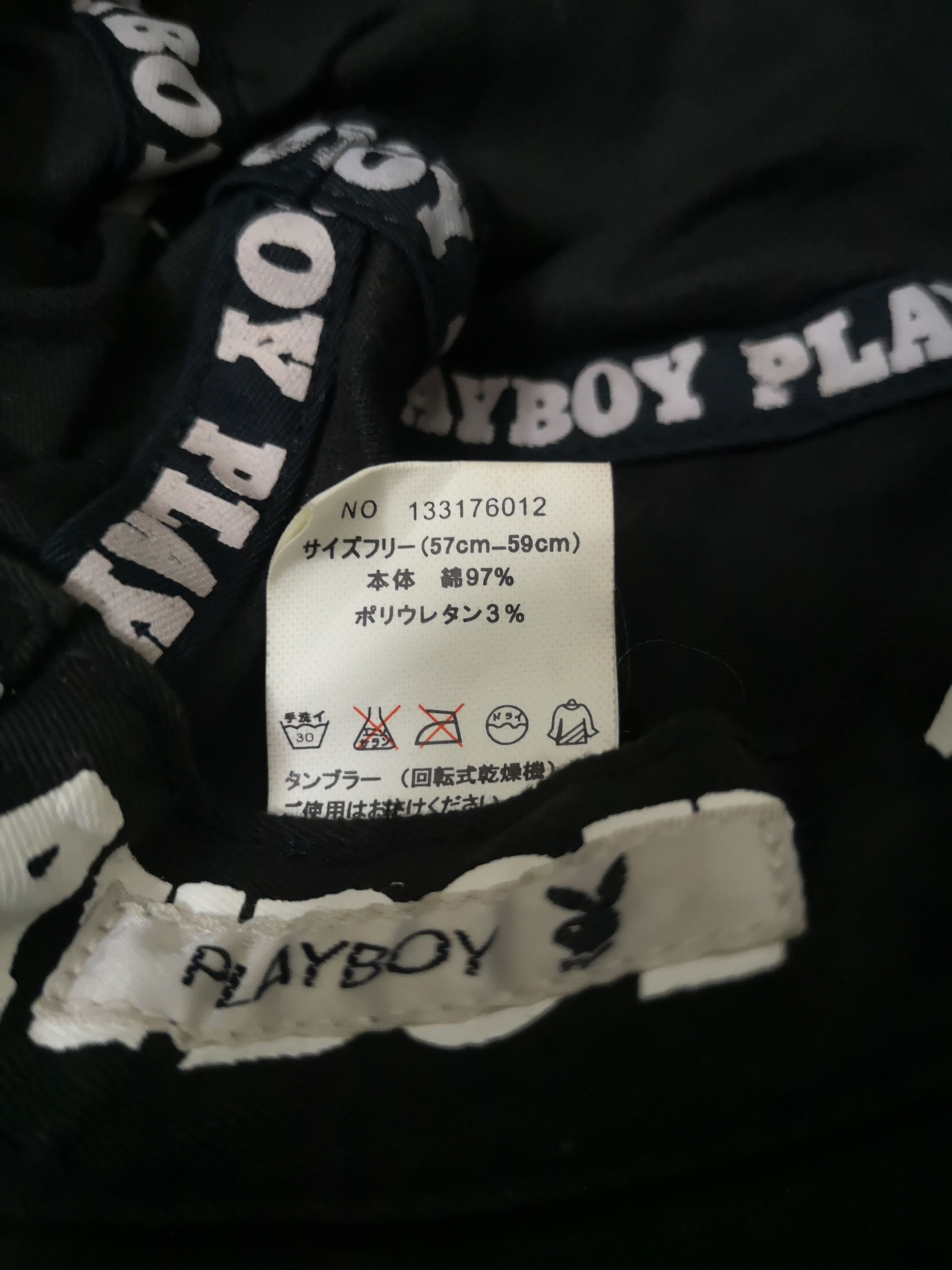 Playboy VERY RARE PLAYBOY BUNNY SPELLOUTS BUCKET HAT Size ONE SIZE - 11 Thumbnail
