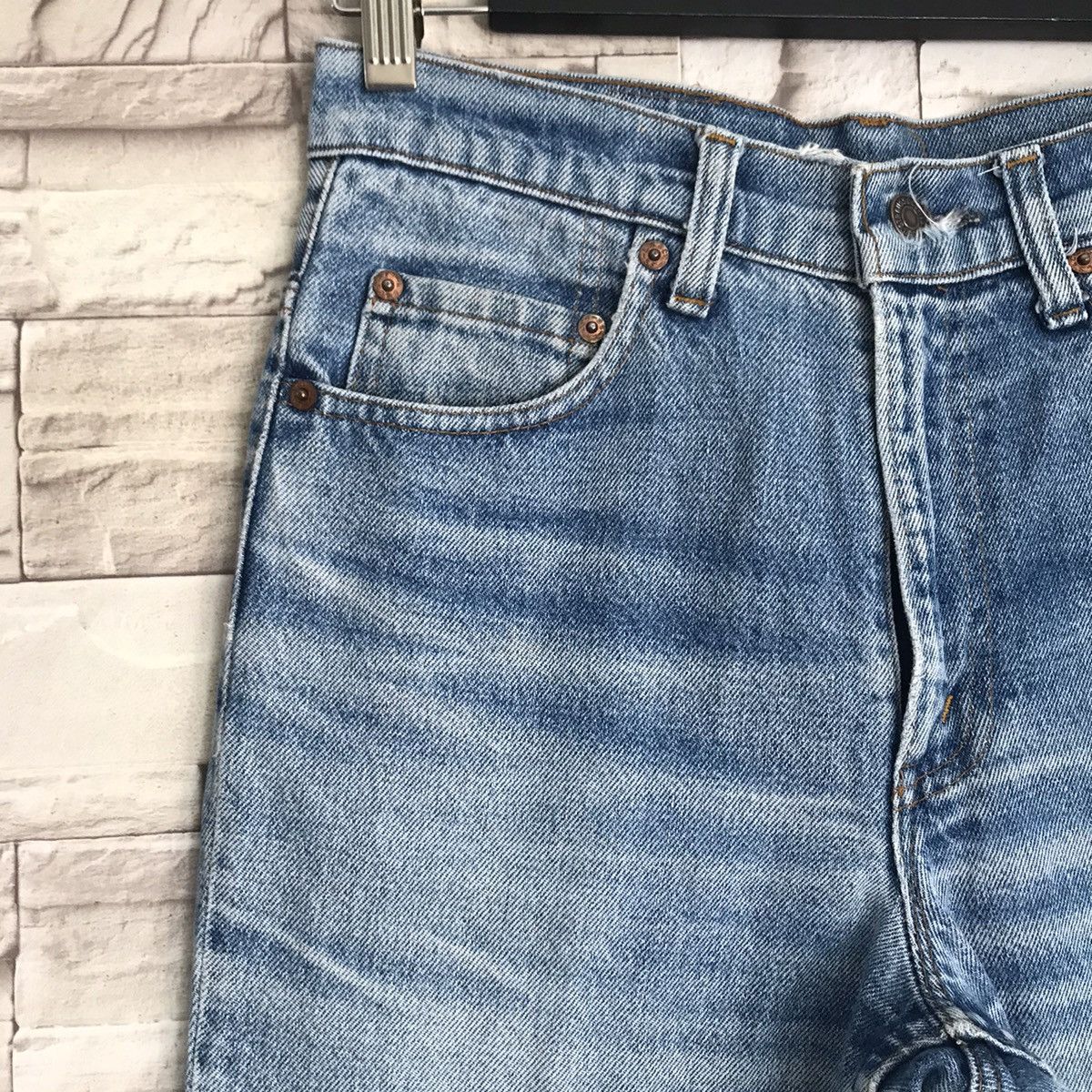 Levi's Vintage Levis 517 Flare Jeans Lightwash Size US 29 - 4 Thumbnail