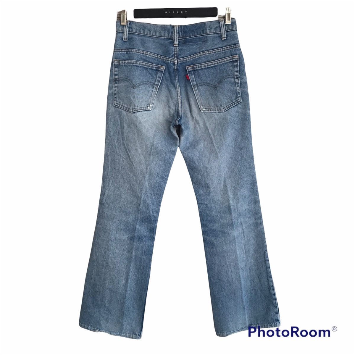 Levi's Vintage Levis 517 Flare Jeans Lightwash Size US 29 - 2 Thumbnail