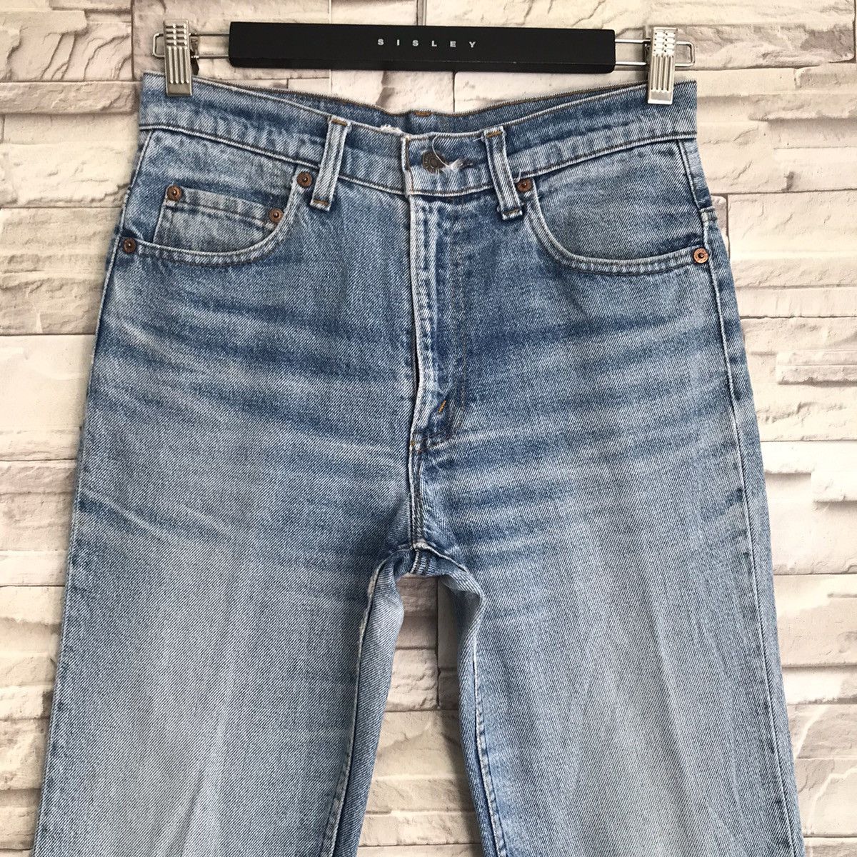 Levi's Vintage Levis 517 Flare Jeans Lightwash Size US 29 - 3 Thumbnail