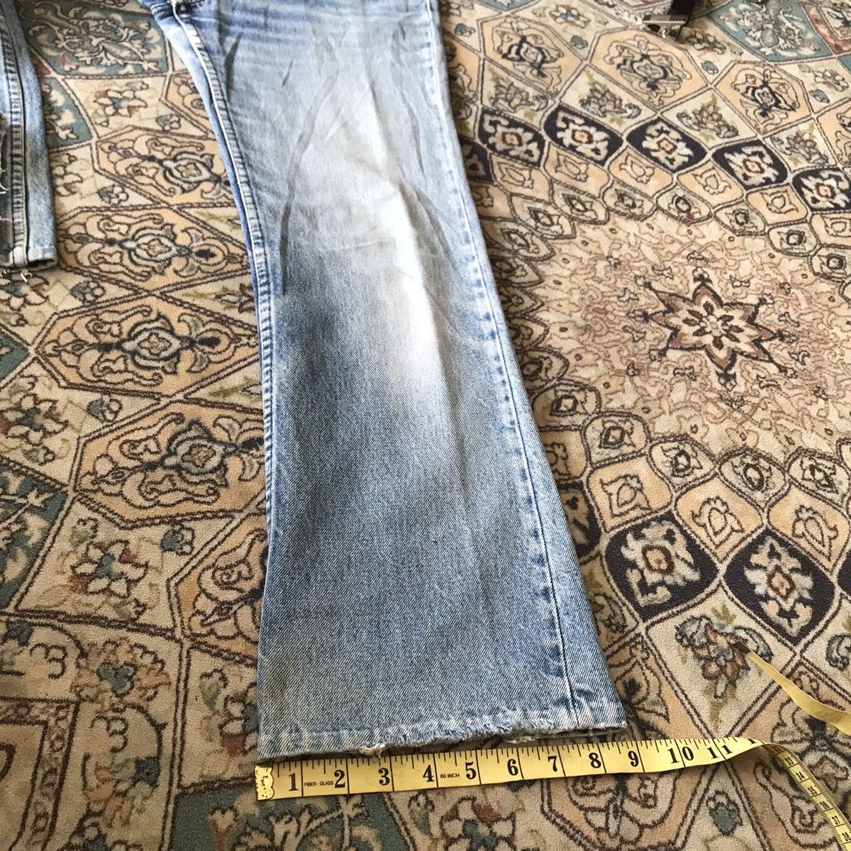 Levi's Vintage Levis 517 Flare Jeans Lightwash Size US 29 - 22 Thumbnail