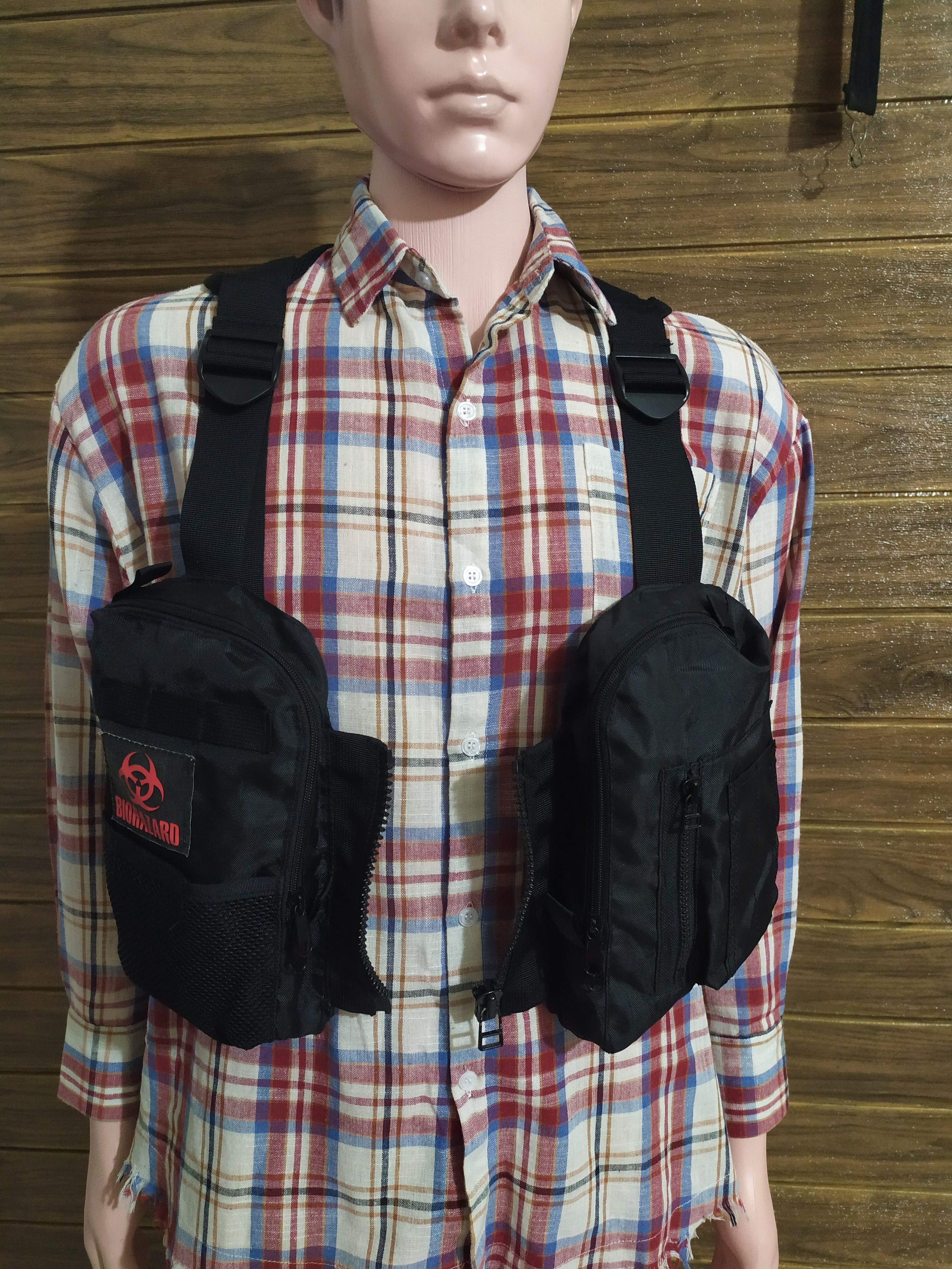 Other 🔥Biohazard Vest / Chest Multipocket Tactical Size ONE SIZE - 11 Thumbnail