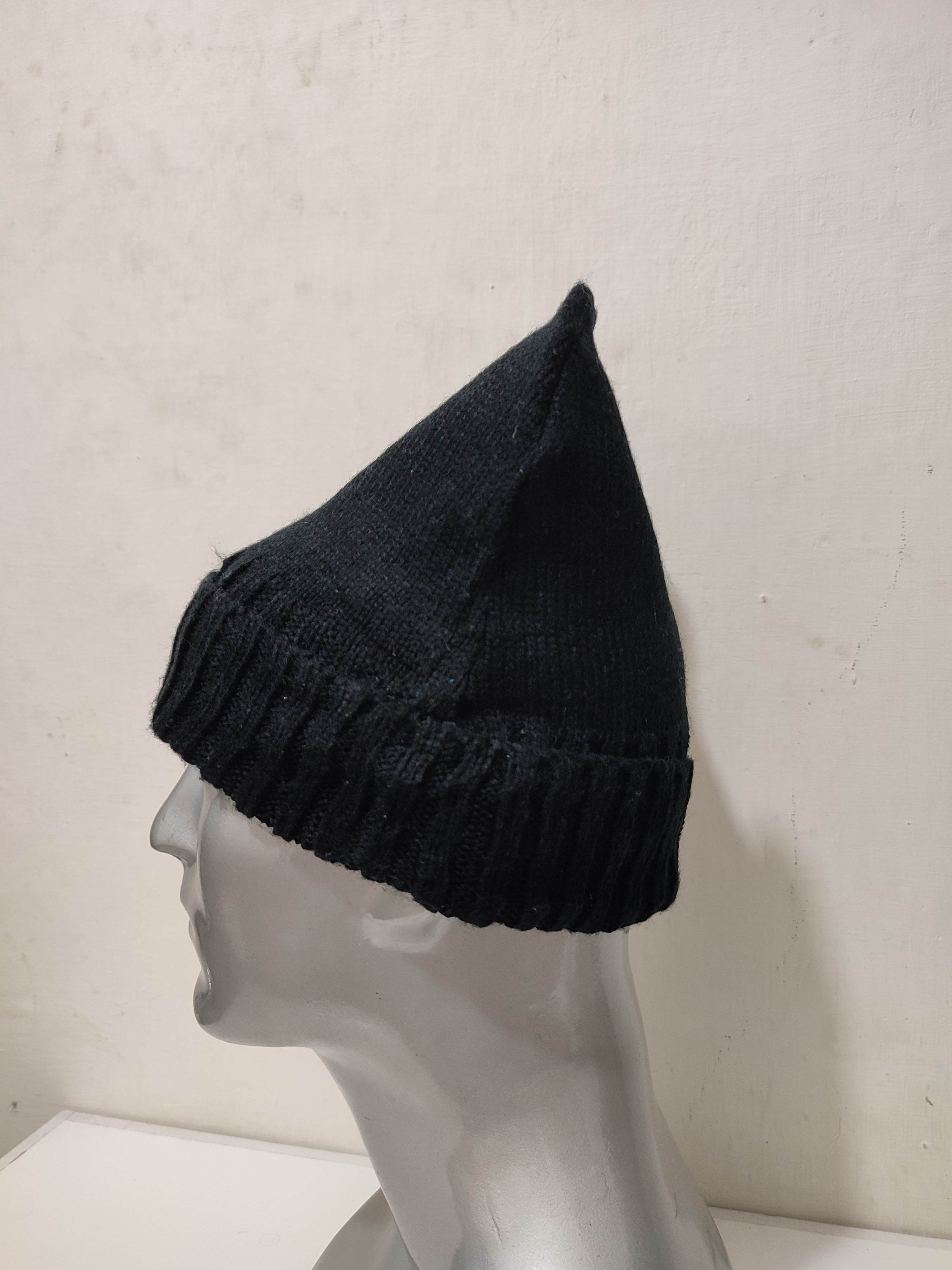 Other Unknown Black Bunny Ear Horn Devil Design Beanie hats Size ONE SIZE - 4 Thumbnail