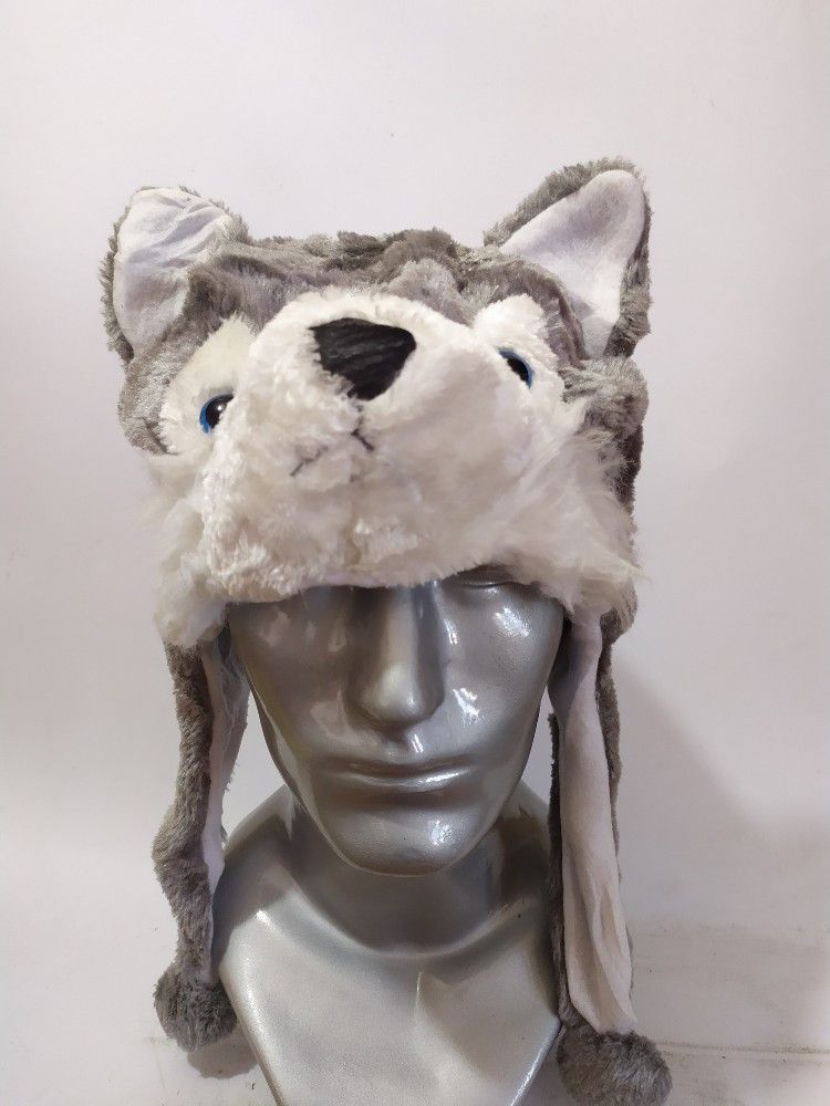 Other 🔥Unknown Wolf cartoon character bunny hats nice design Size ONE SIZE - 2 Thumbnail