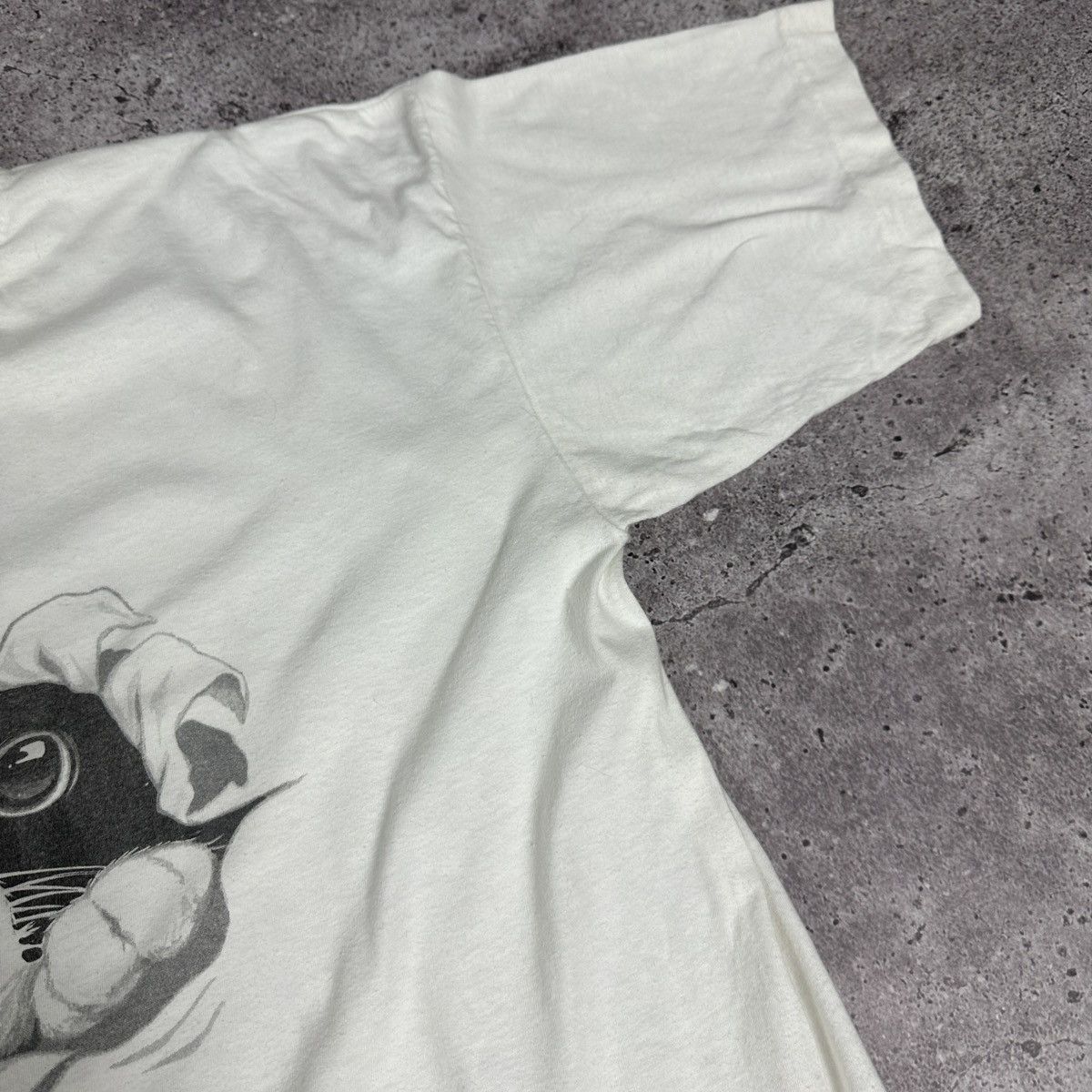 Vintage Vintage 90s Pedigree Cat Felix Tearaway tee y2k cute rare Size US XL / EU 56 / 4 - 6 Thumbnail