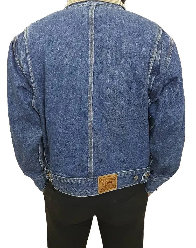 Polo Ralph Lauren Polo Ralph Lauren Corduroy Collar Denim Jeans Size US M / EU 48-50 / 2 - 4 Thumbnail