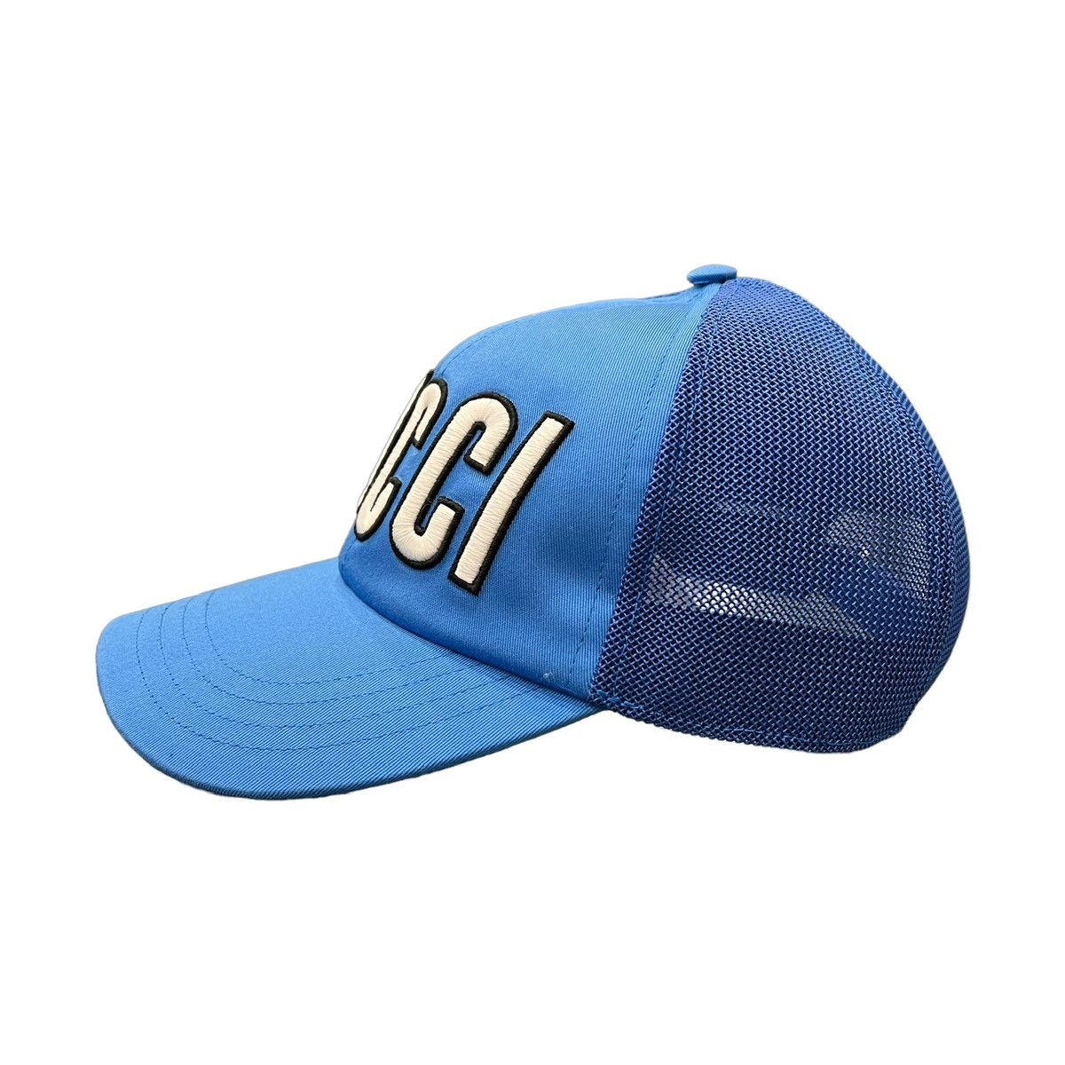 Gucci Gucci Patch Logo Trucker Hat Size ONE SIZE - 3 Thumbnail