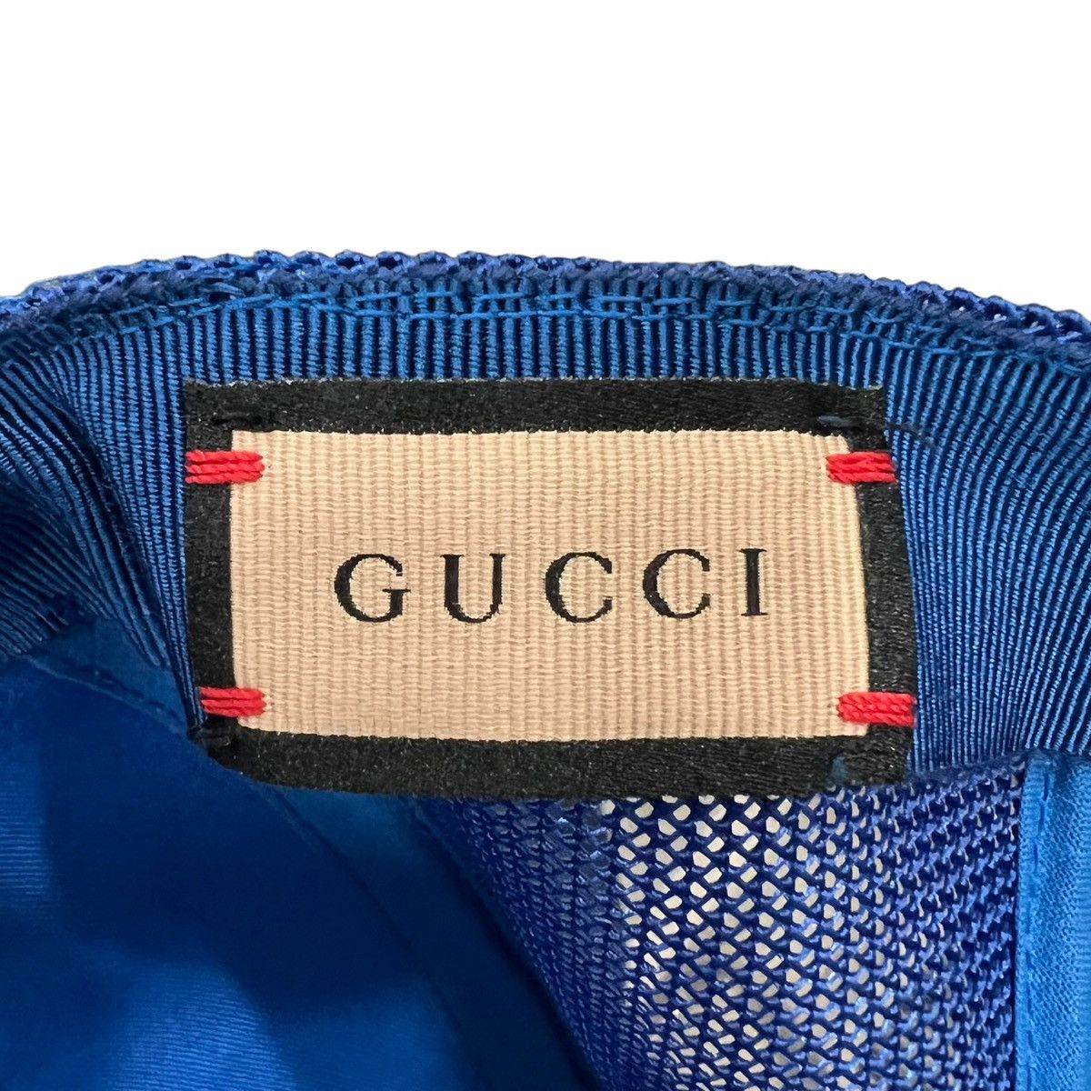 Gucci Gucci Patch Logo Trucker Hat Size ONE SIZE - 7 Thumbnail