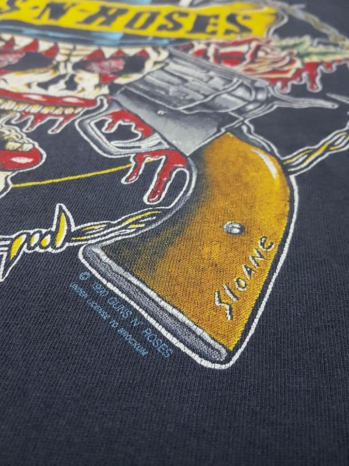 Brockum × Guns N' Roses × Vintage Vintage Guns N' Roses 1990 Sloane Rare Rock Band Brockum Size US M / EU 48-50 / 2 - 5 Thumbnail