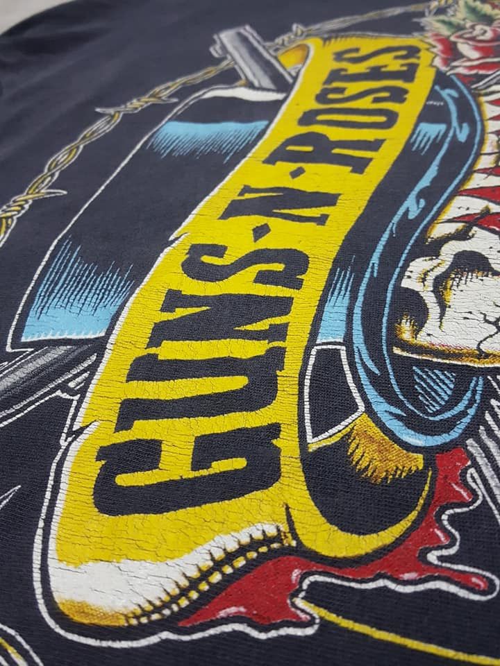 Brockum × Guns N' Roses × Vintage Vintage Guns N' Roses 1990 Sloane Rare Rock Band Brockum Size US M / EU 48-50 / 2 - 3 Thumbnail