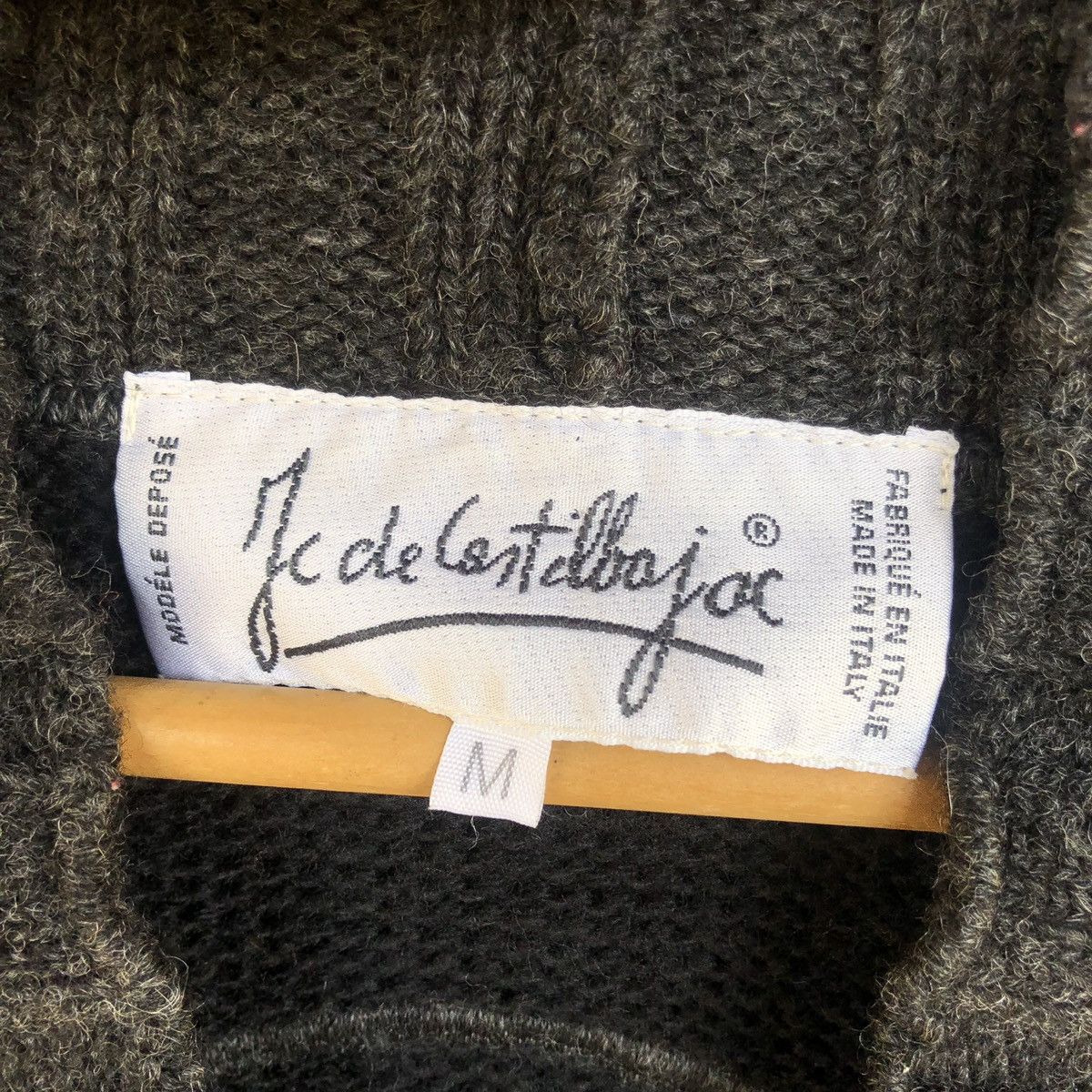 Jean Charles De Castelbajac Vintage Castelbajac Embroidery Oversize Cardigan Size US L / EU 52-54 / 3 - 9 Thumbnail