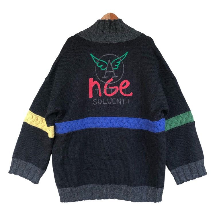 Jean Charles De Castelbajac Vintage Castelbajac Embroidery Oversize Cardigan Size US L / EU 52-54 / 3 - 2 Thumbnail