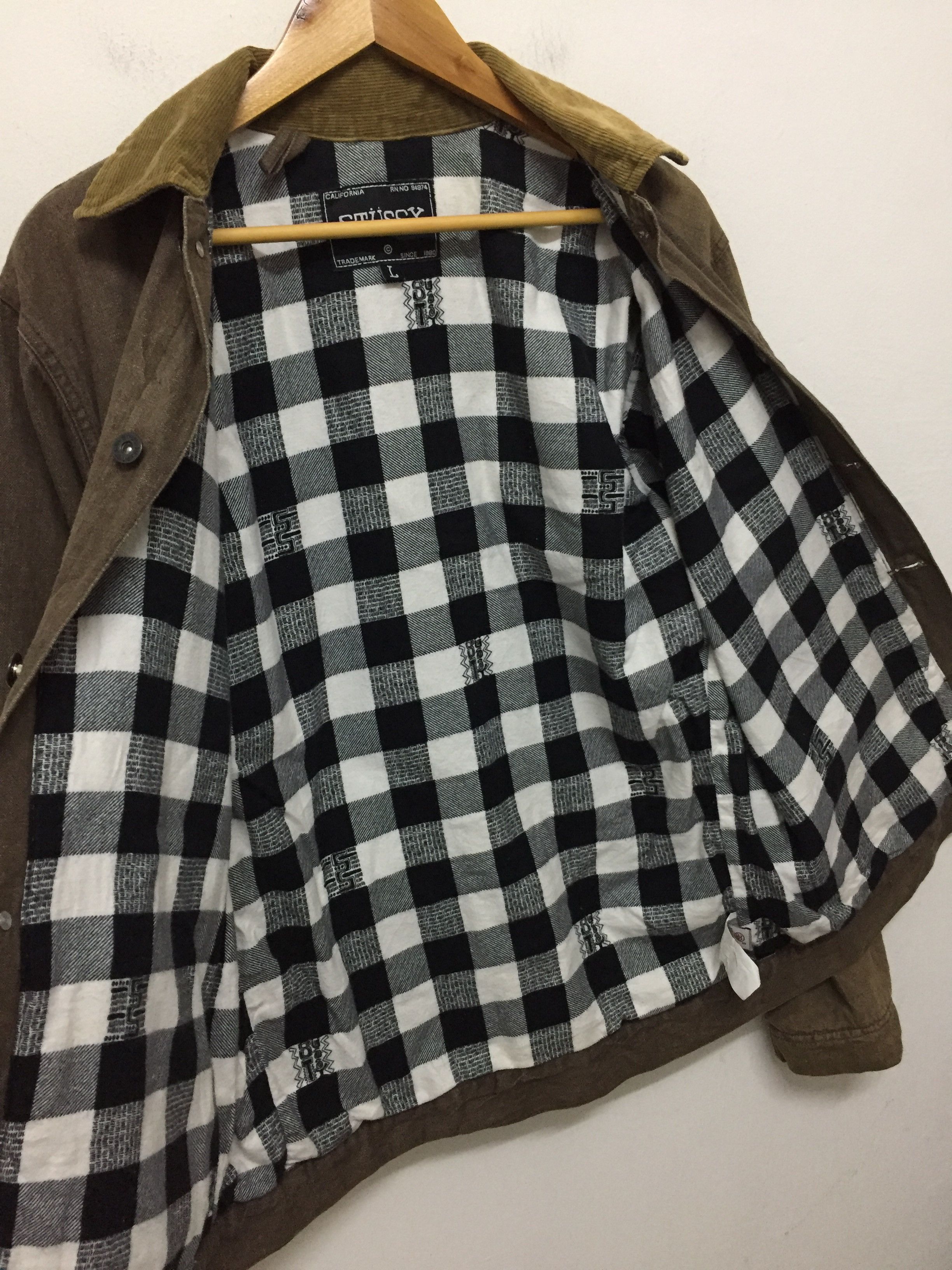 Stussy STUSSY Donut Button Checkerboard lining Worker Size US L / EU 52-54 / 3 - 9 Thumbnail