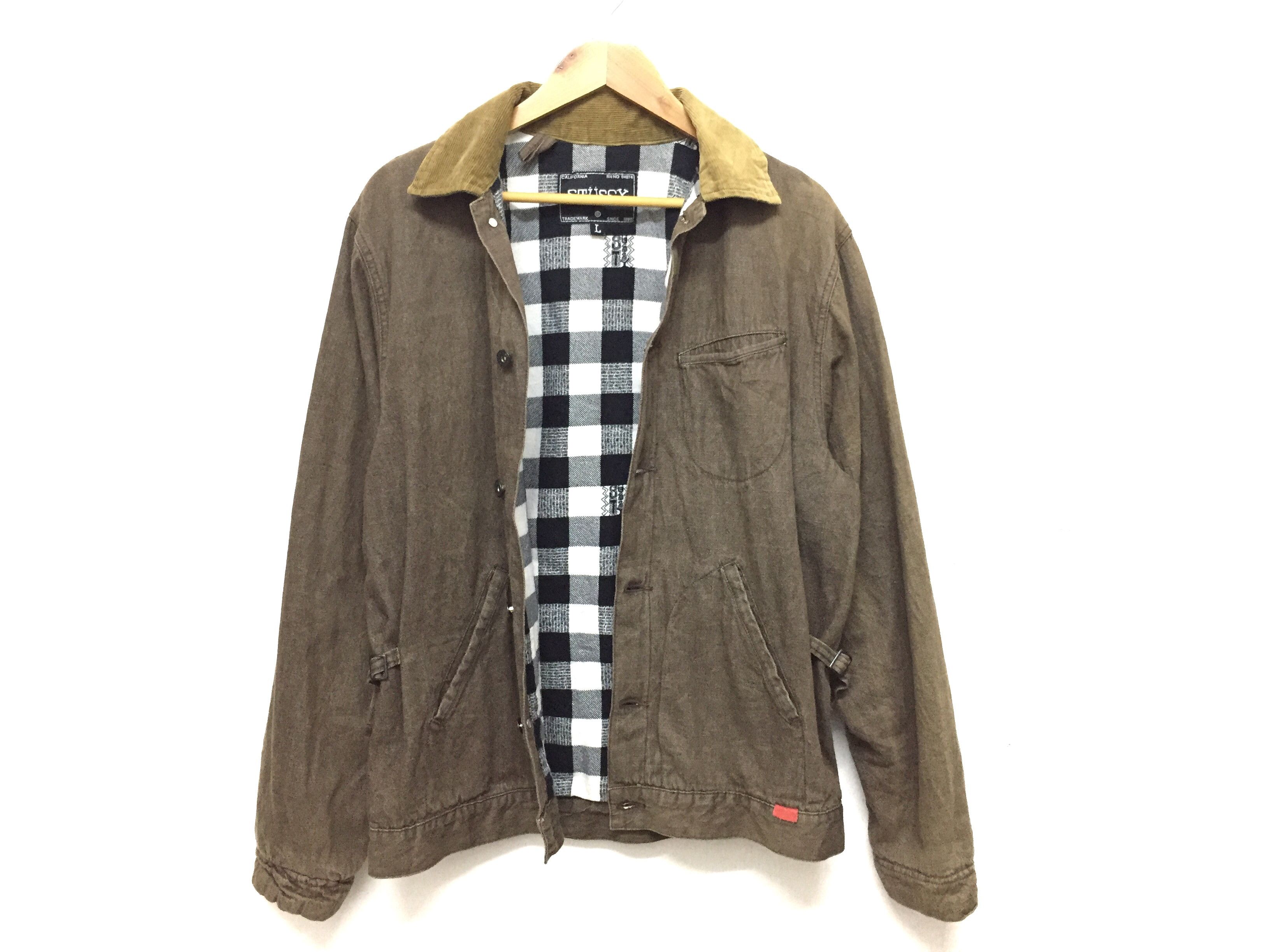 Stussy STUSSY Donut Button Checkerboard lining Worker Size US L / EU 52-54 / 3 - 2 Thumbnail