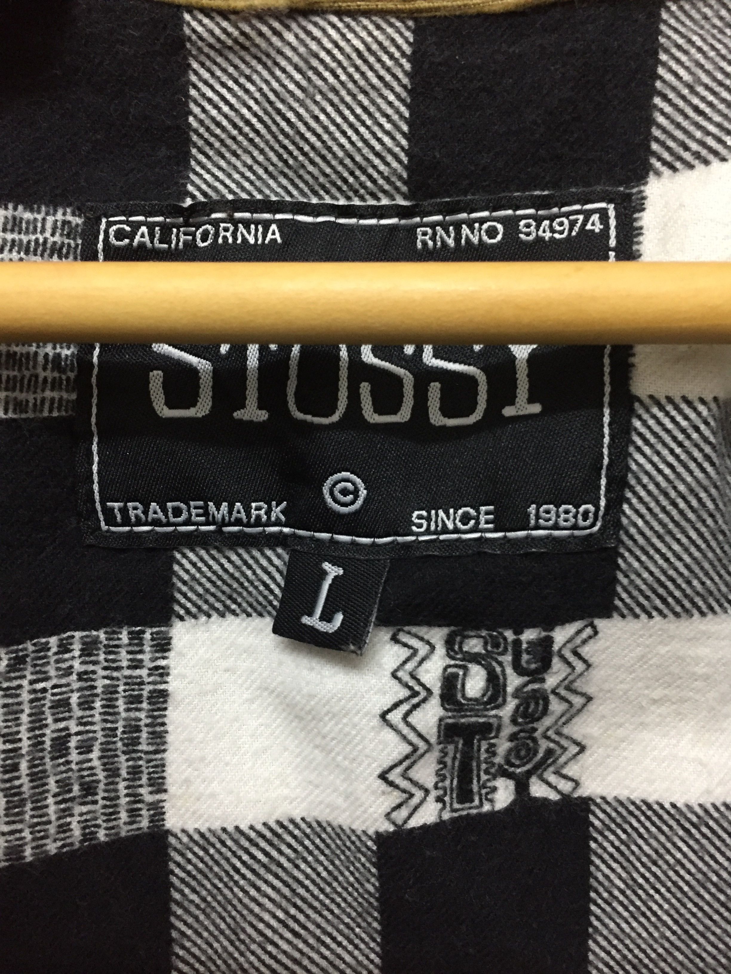 Stussy STUSSY Donut Button Checkerboard lining Worker Size US L / EU 52-54 / 3 - 12 Thumbnail