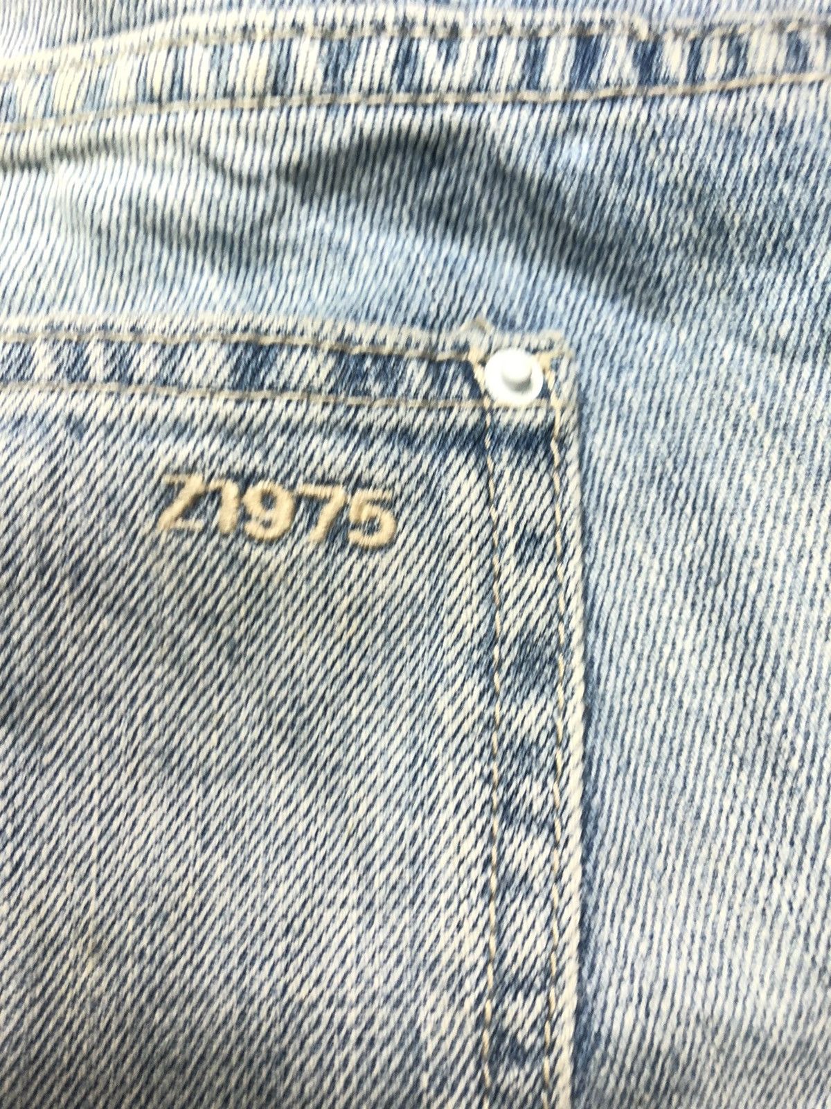 Vintage × Zara VINTAGE ZARA BASIC DEPT DISTRESSED BLUE WASH DENIM Size US 35 - 11 Thumbnail