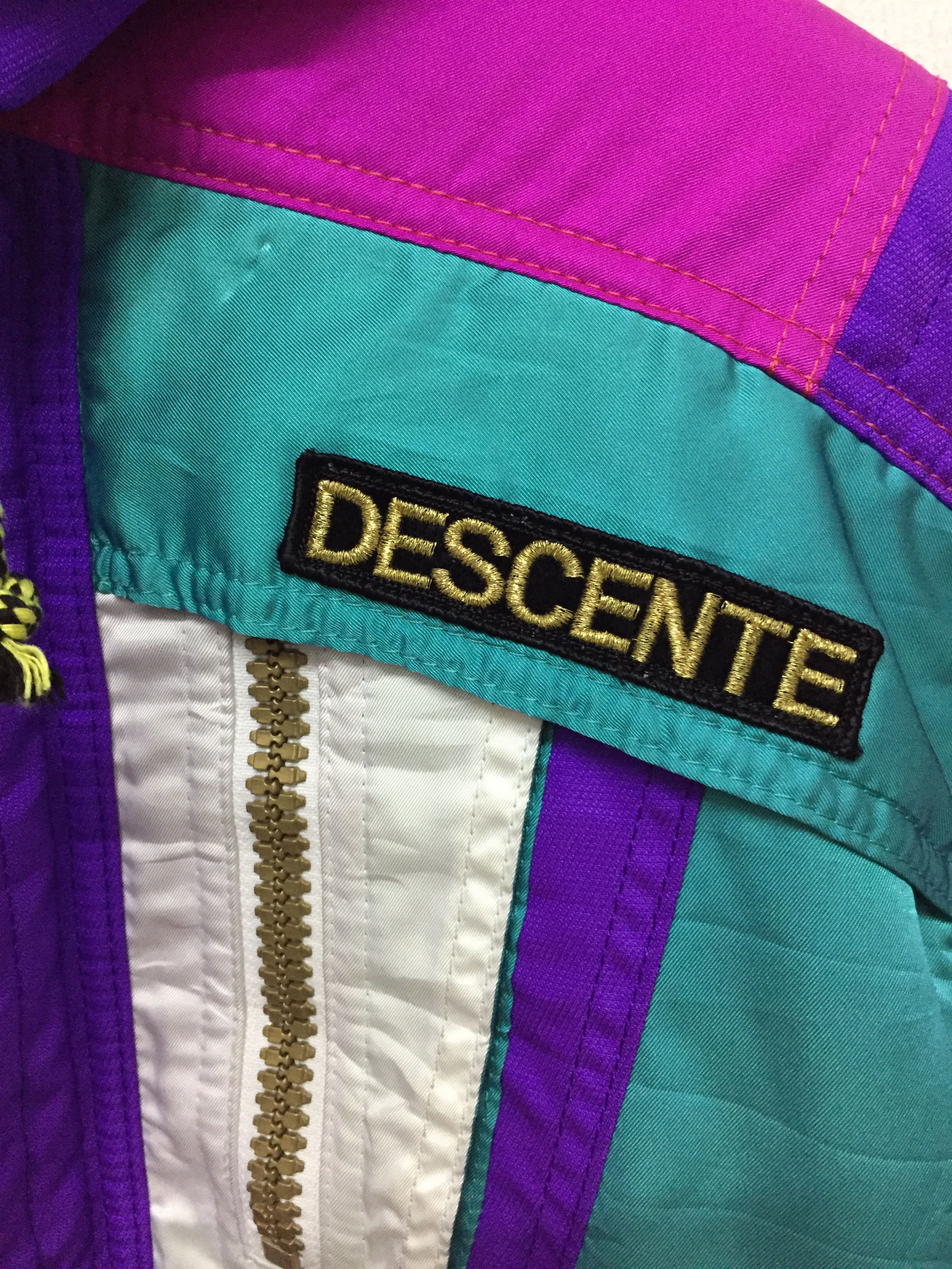Descente 90's DESCENTE multicolor ski jacket Size US M / EU 48-50 / 2 - 7 Thumbnail
