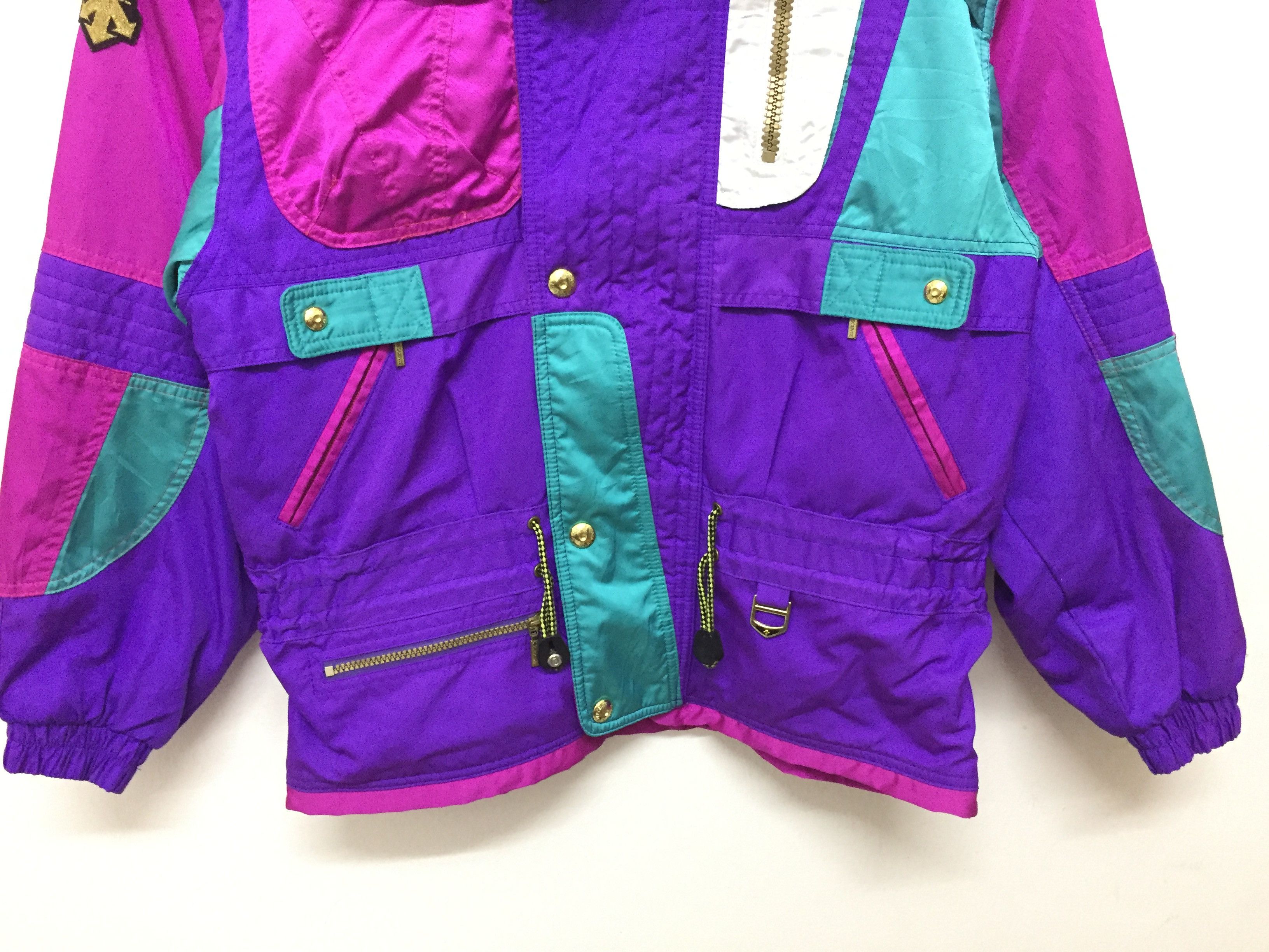 Descente 90's DESCENTE multicolor ski jacket Size US M / EU 48-50 / 2 - 4 Thumbnail