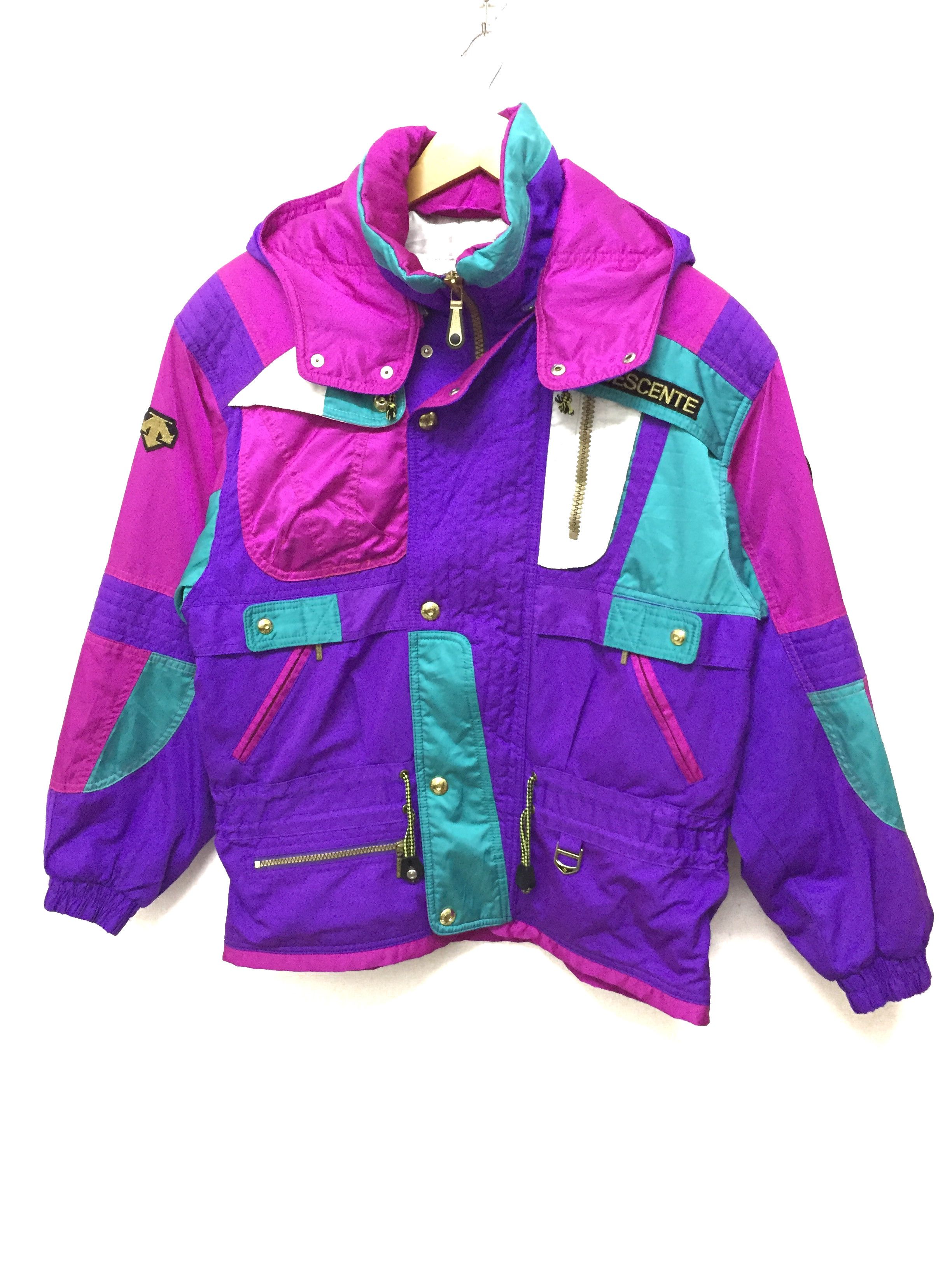 Descente × Japanese Brand × Ski 90's DESCENTE multicolor ski